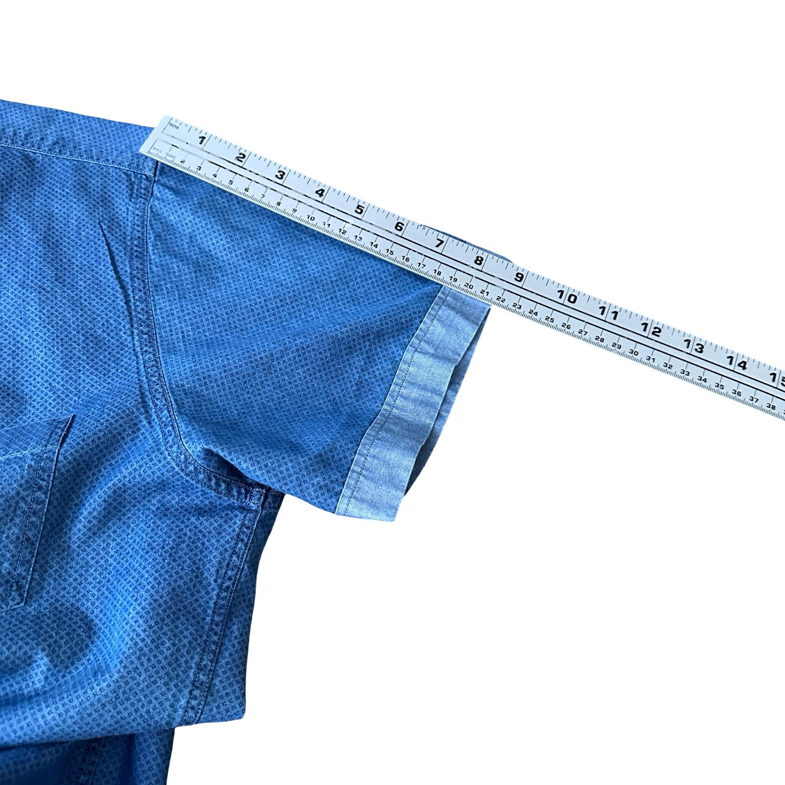 Rodd & Gunn Rodd & Gunn Shirt Men L Blue Geometric Button-Up Sports Fit Size US L / EU 52-54 / 3 - 10 Thumbnail