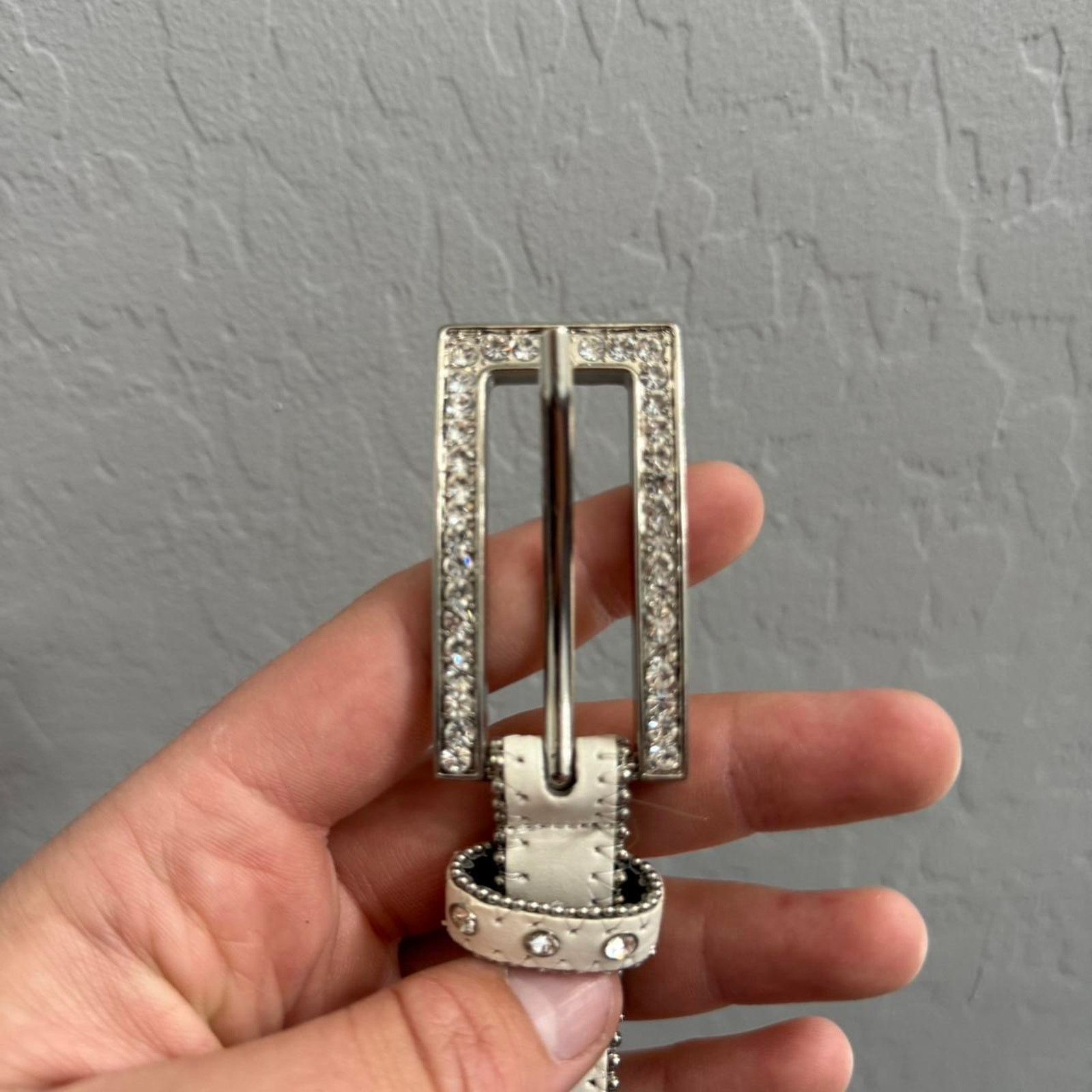 Other Vintage Studded Y2K Bling It On Leather Belt By Titaria Golf Size ONE SIZE - 3 Thumbnail
