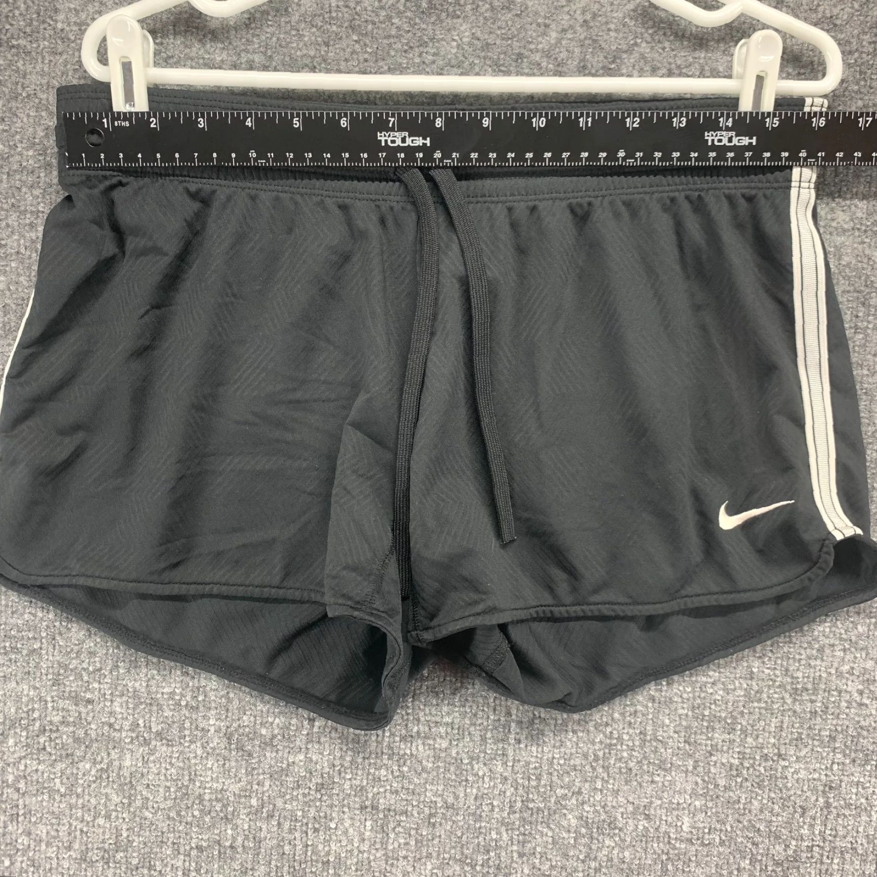 Nike Nike Shorts Women Medium Black DriFit Stretch Active Running Workout Training 32 Size 32" / US 10 / IT 46 - 7 Thumbnail
