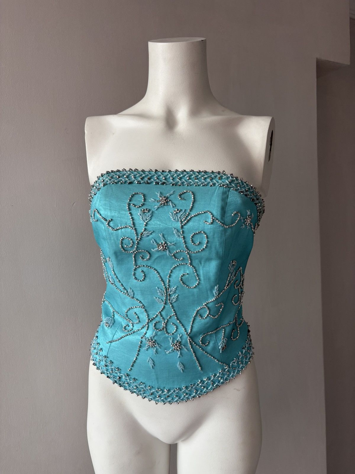 Vintage Vintagw bustier Size M / US 6-8 / IT 42-44 - 18 Thumbnail