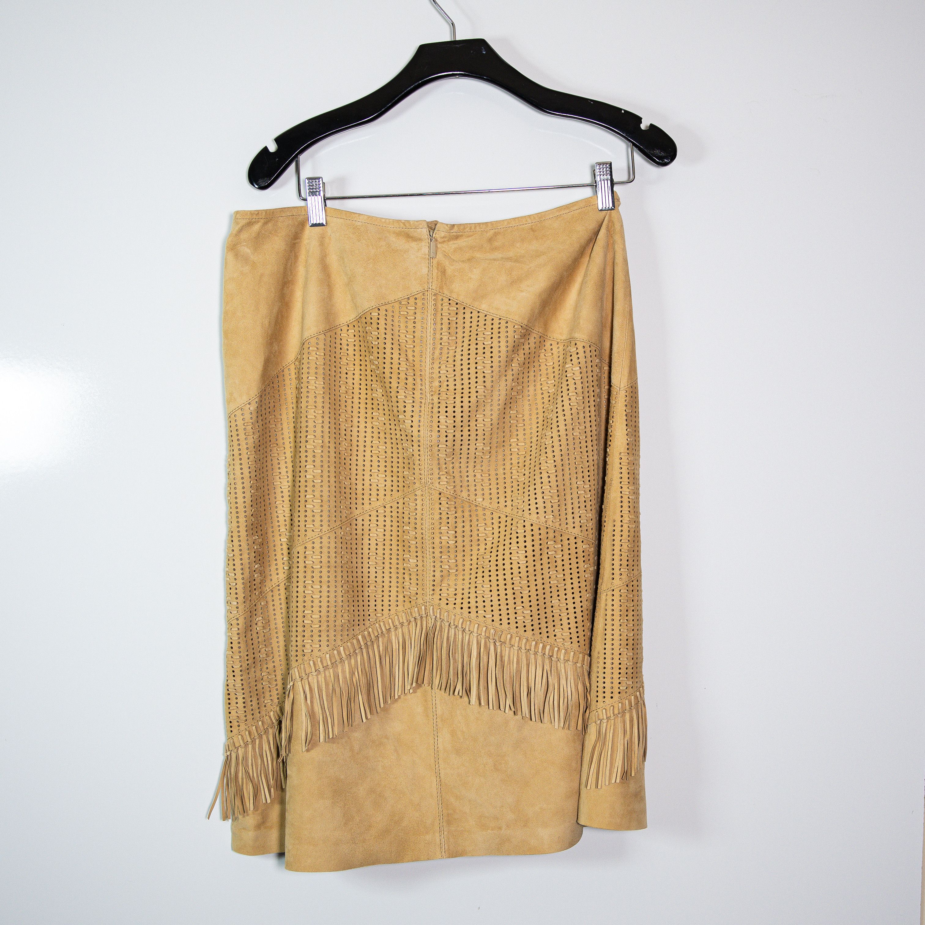 Lafayette 148 Lafayette 148 Genuine Suede Perforated Size 34" / US 12 / IT 48 - 4 Thumbnail