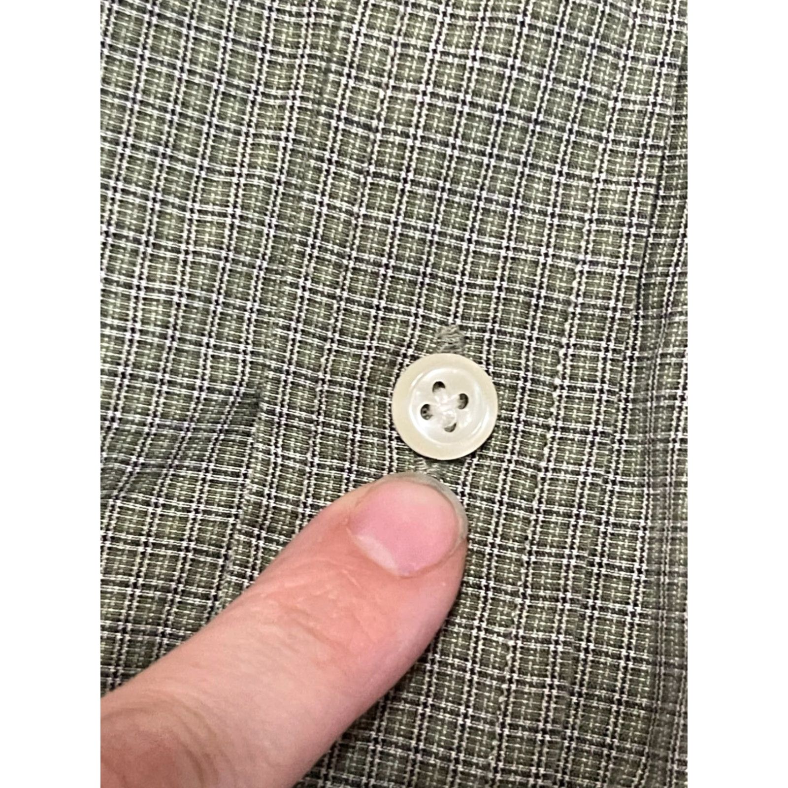 Vintage WOODWARD Shirt Mens Size 16.5 36/37 Green Button Up Long Sleeve Casual Check Vintage: No Size US XL / EU 56 / 4 - 5 Thumbnail