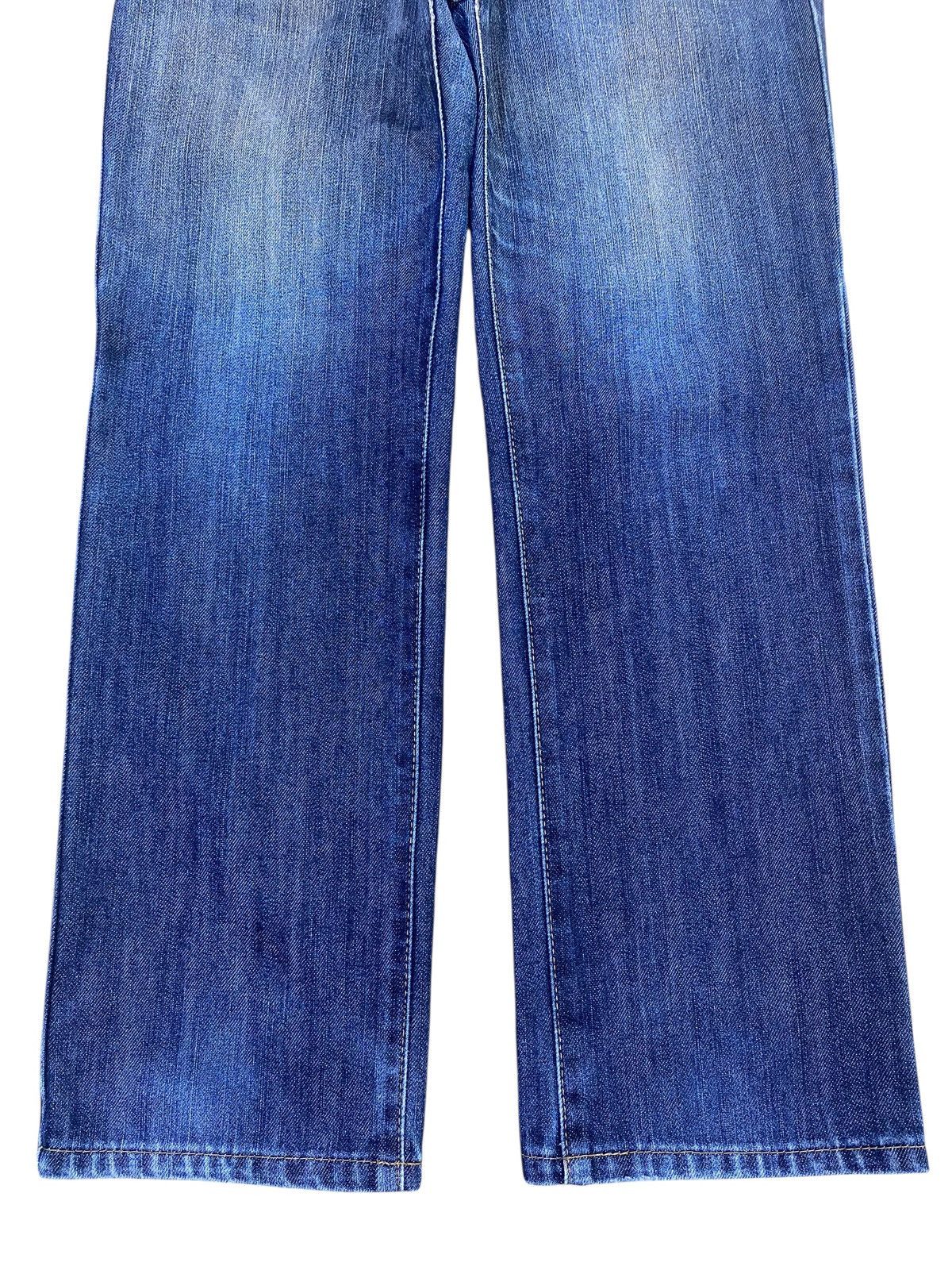 Edwin Edwin Whiskers Dark Blue Wash Style Loose Jeans Size US 30 / EU 46 - 9 Thumbnail
