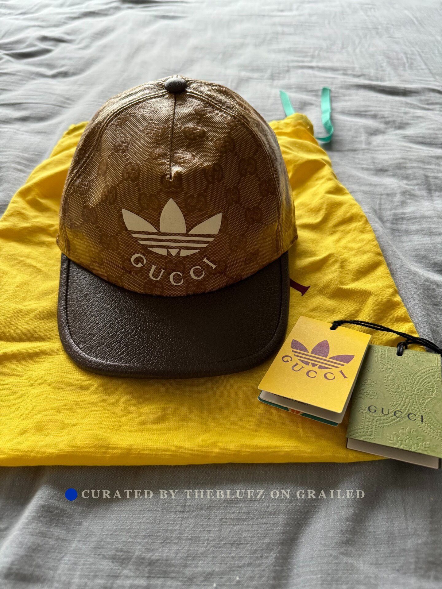 Gucci Gucci x Adidas Collaboration Baseball Cap Size ONE SIZE - 1 Thumbnail