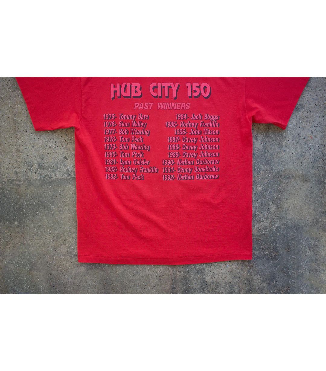 Vintage 1993 Vintage Hub City 150 T-Shirt Size US L / EU 52-54 / 3 - 8 Thumbnail