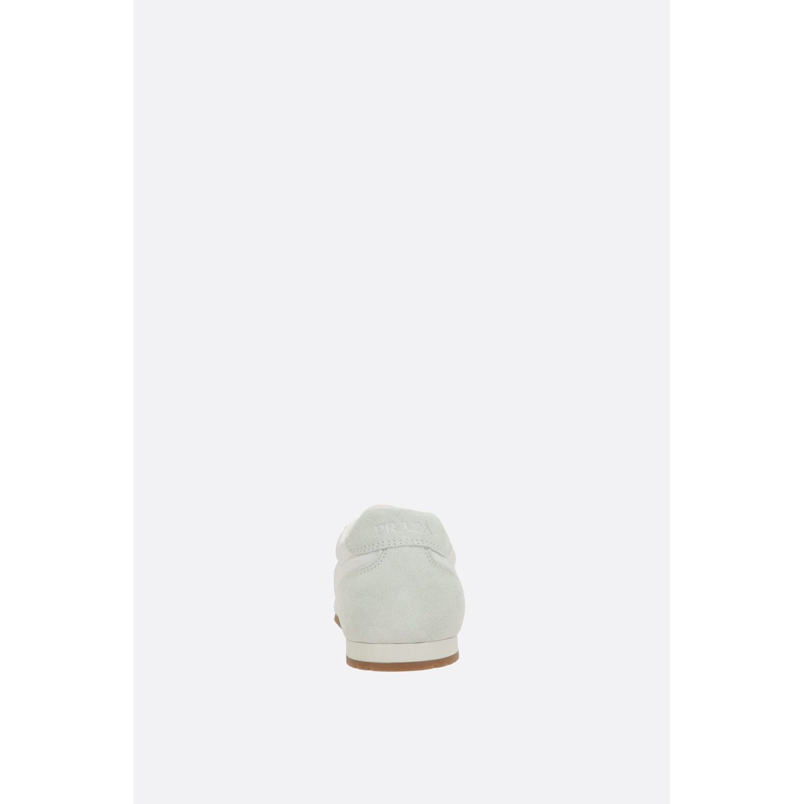 Prada PRADA White Re-Nylon/Suede Sneakers New & Authentic (Men's s Size US 9.5 / EU 42-43 - 4 Thumbnail