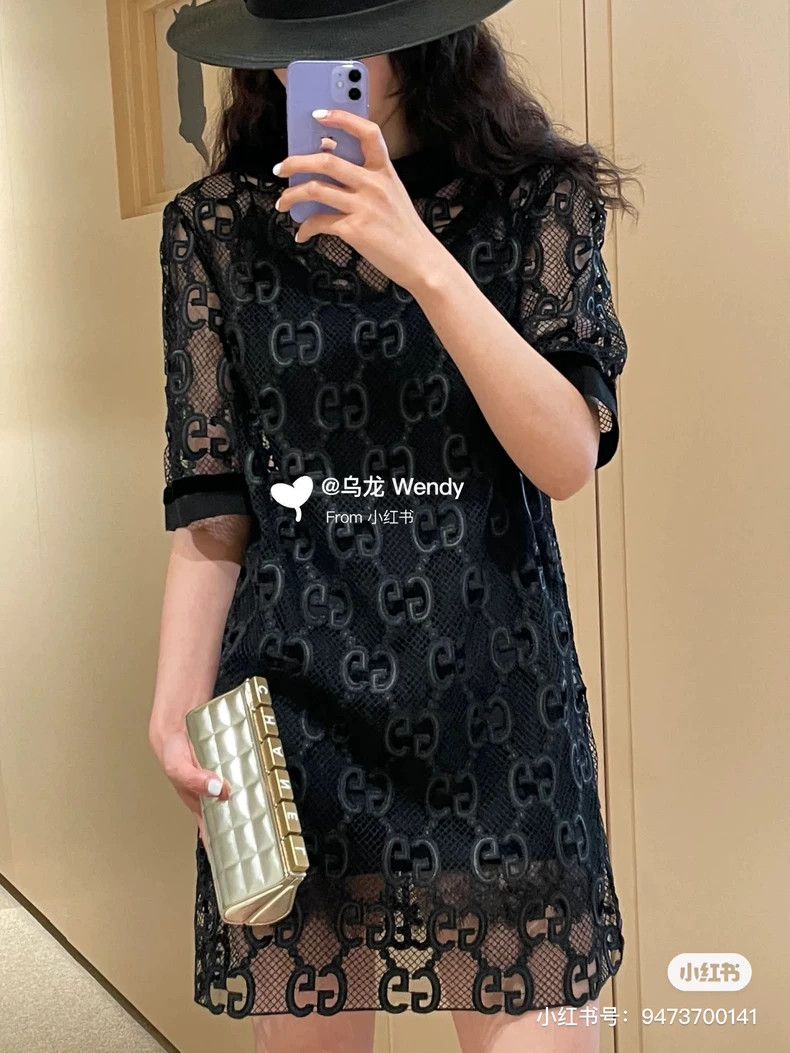 Gucci GucciFull logo dress 2503-Nextarrow Size XXS / US 00 / IT 34 - 6 Thumbnail