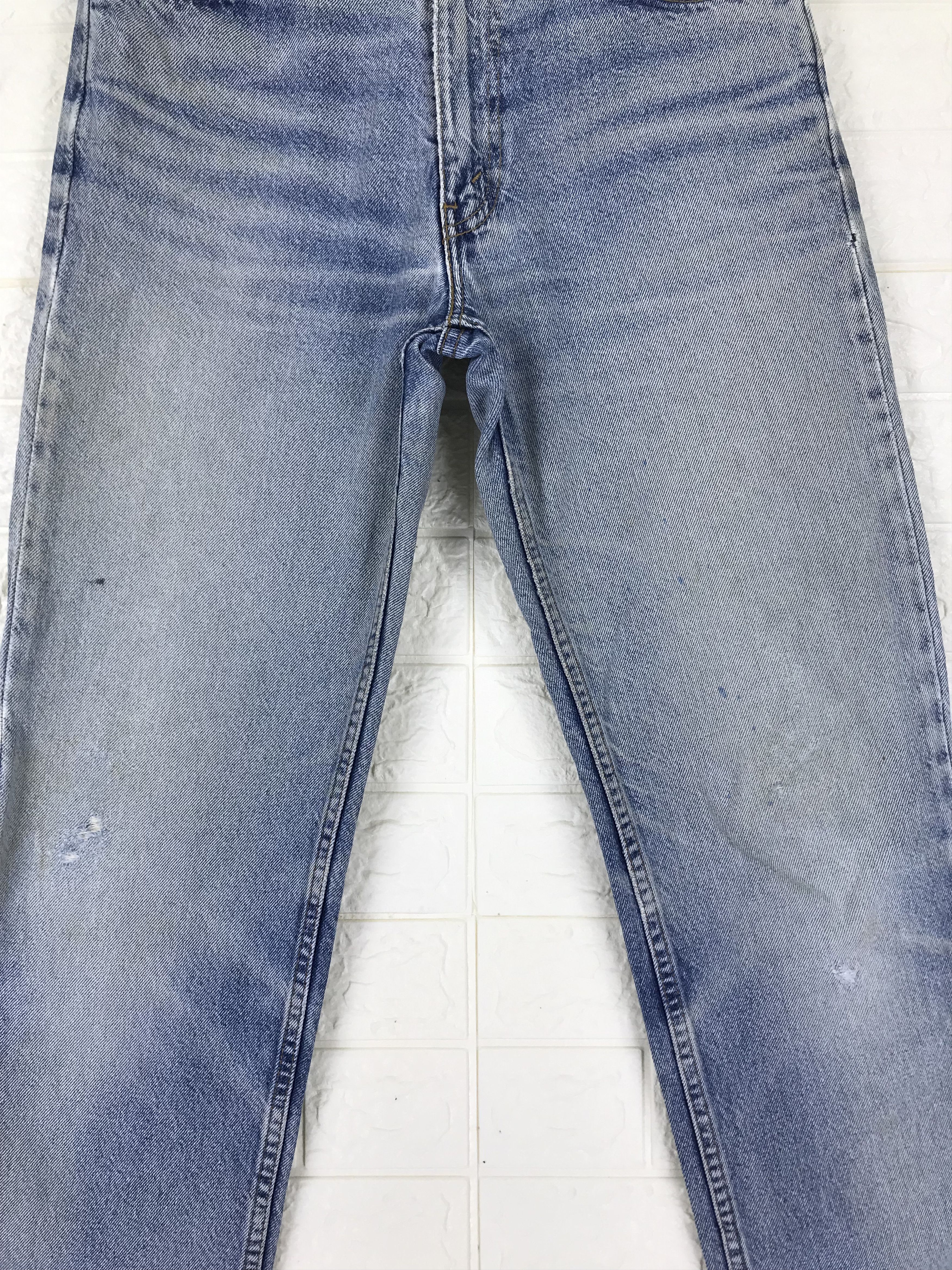 Levi's Vintage 90s Levi's 310 Light Wash Orange Tab Jeans Size US 29 - 3 Thumbnail