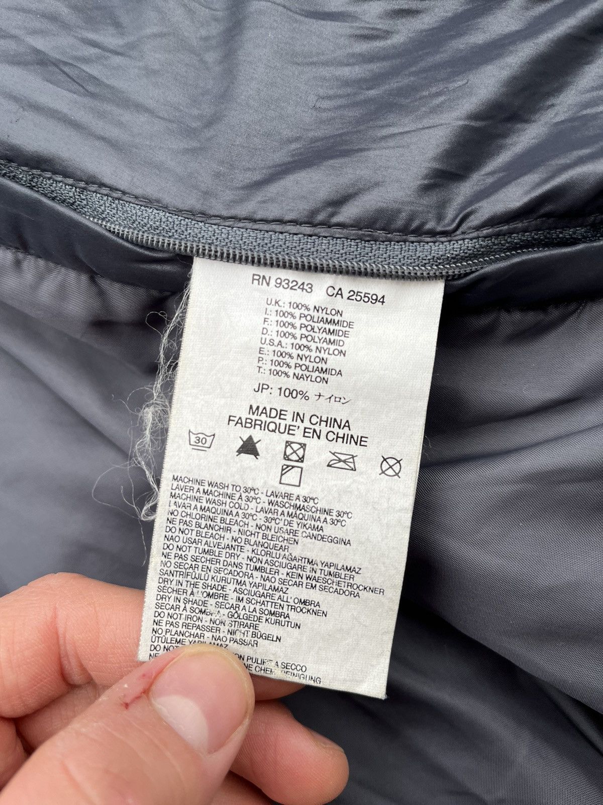 Vintage Diesel Chain Glam 78 Biker Puffer Zip Jacket opium