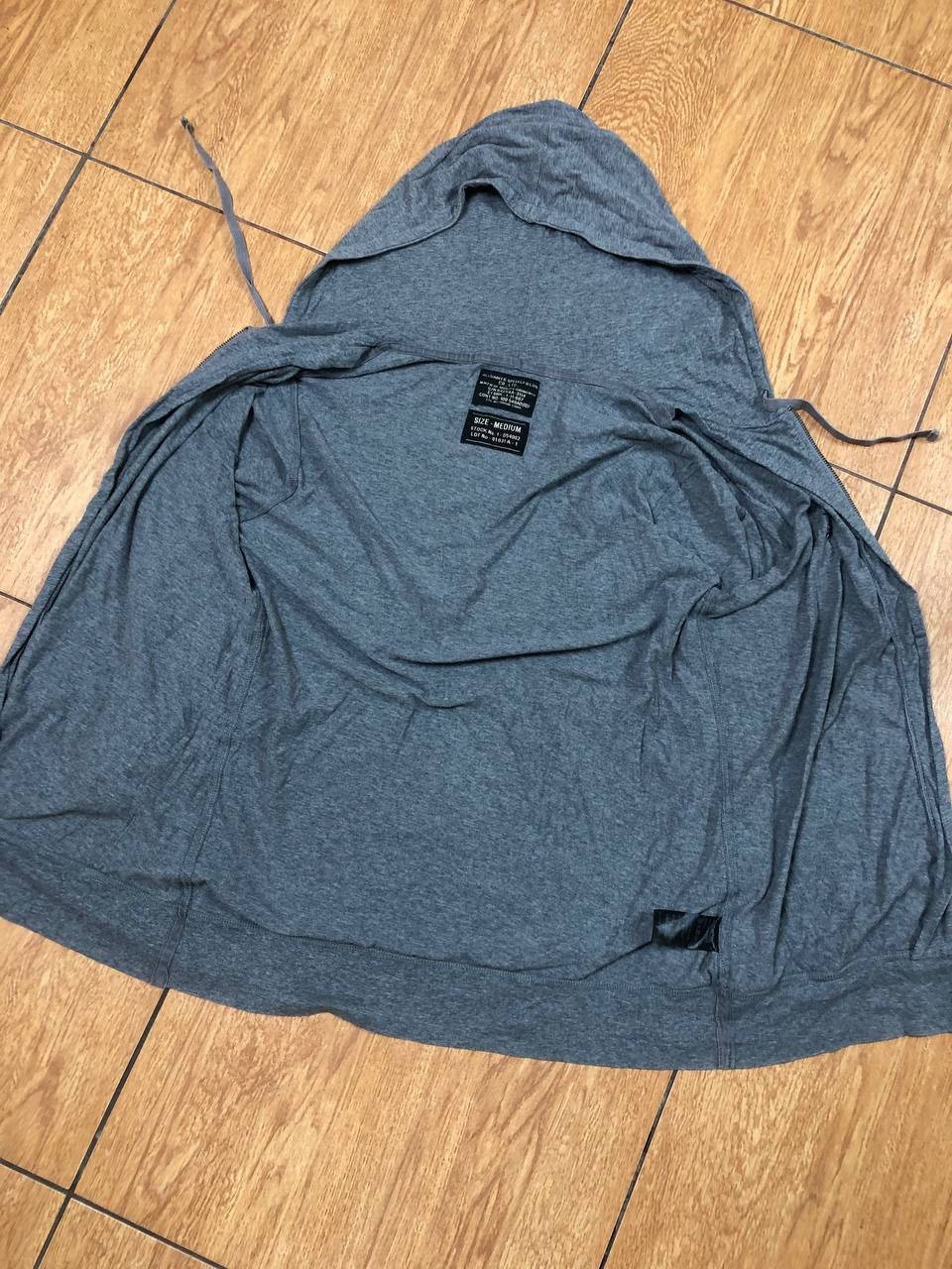 Allsaints × Vintage Vintage Allsaints Logo Faded Zip Hoodie Y2K Size US M / EU 48-50 / 2 - 5 Thumbnail