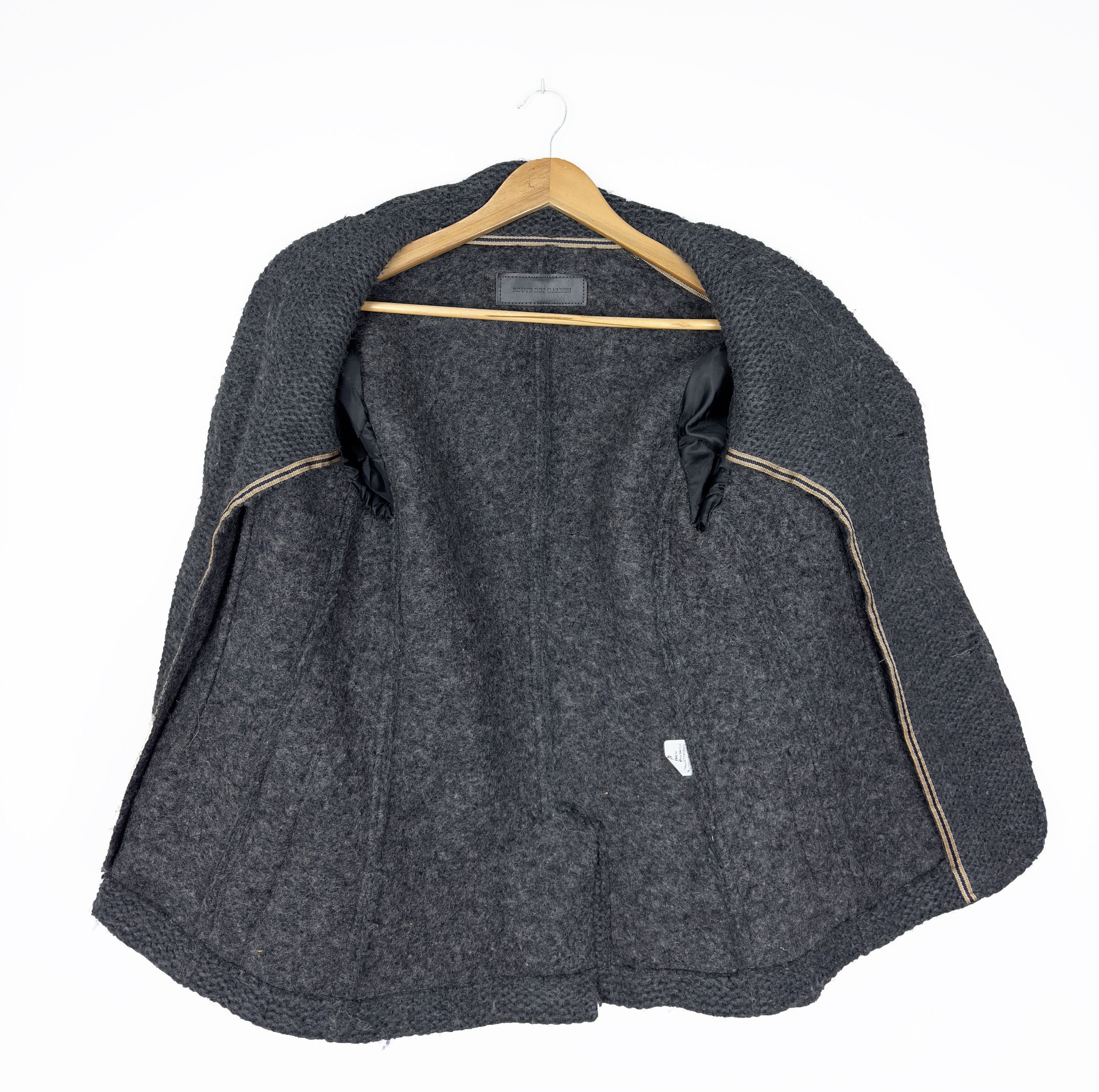 Route des Garden ROUTE DES GARDEN Wool Coat Jacket Made in Italy Size US M / EU 48-50 / 2 - 6 Thumbnail