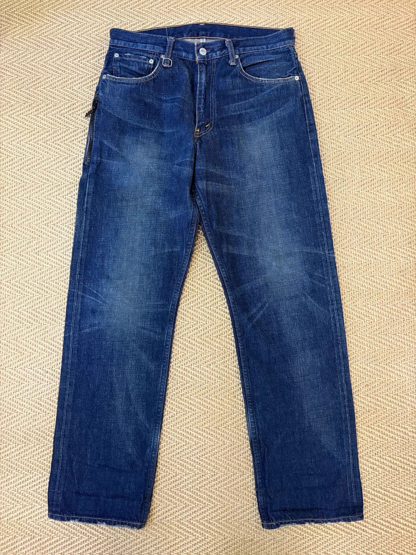 Levi's Levis Fenom Disco Black Diamond Washed 505 Jeans W32 Mint Size US 32 / EU 48 - 2 Thumbnail