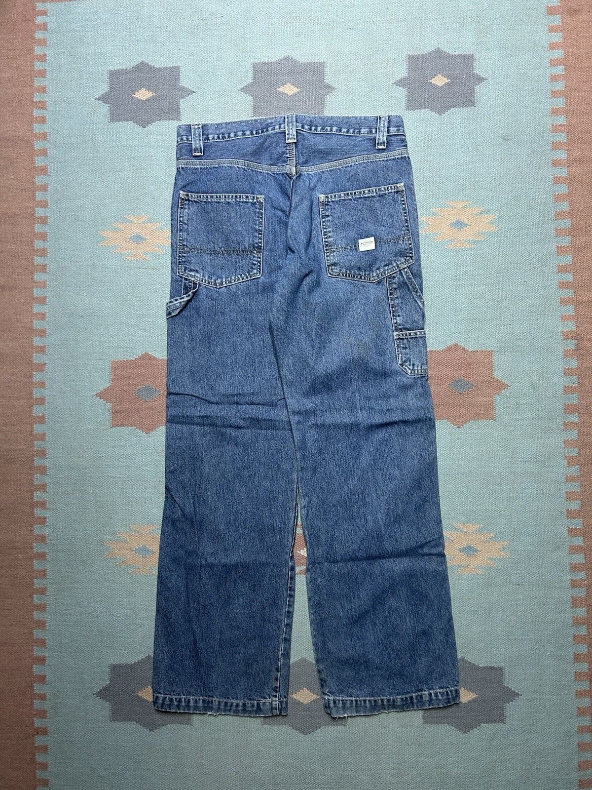 Vintage Vtg Levi’s carpenter jeans y2k baggy wide pipes skater 32x32 Size US 32 / EU 48 - 1 Thumbnail