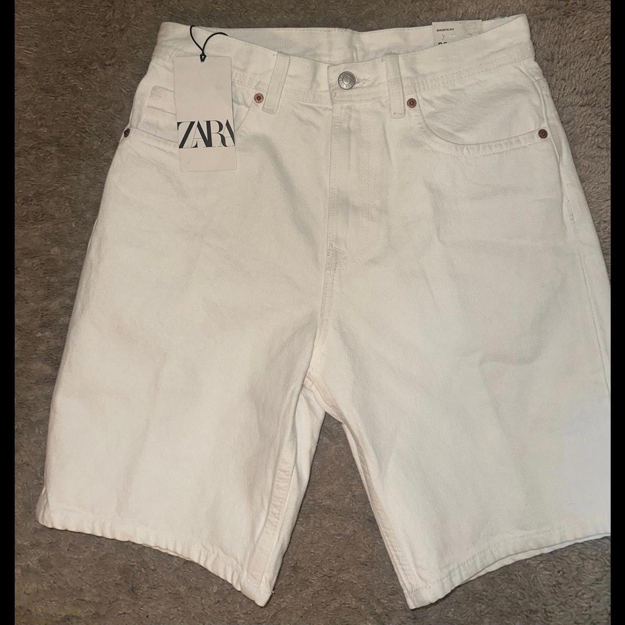 Zara New Mens White Denim Standards Size US 30 / EU 46 - 1 Thumbnail