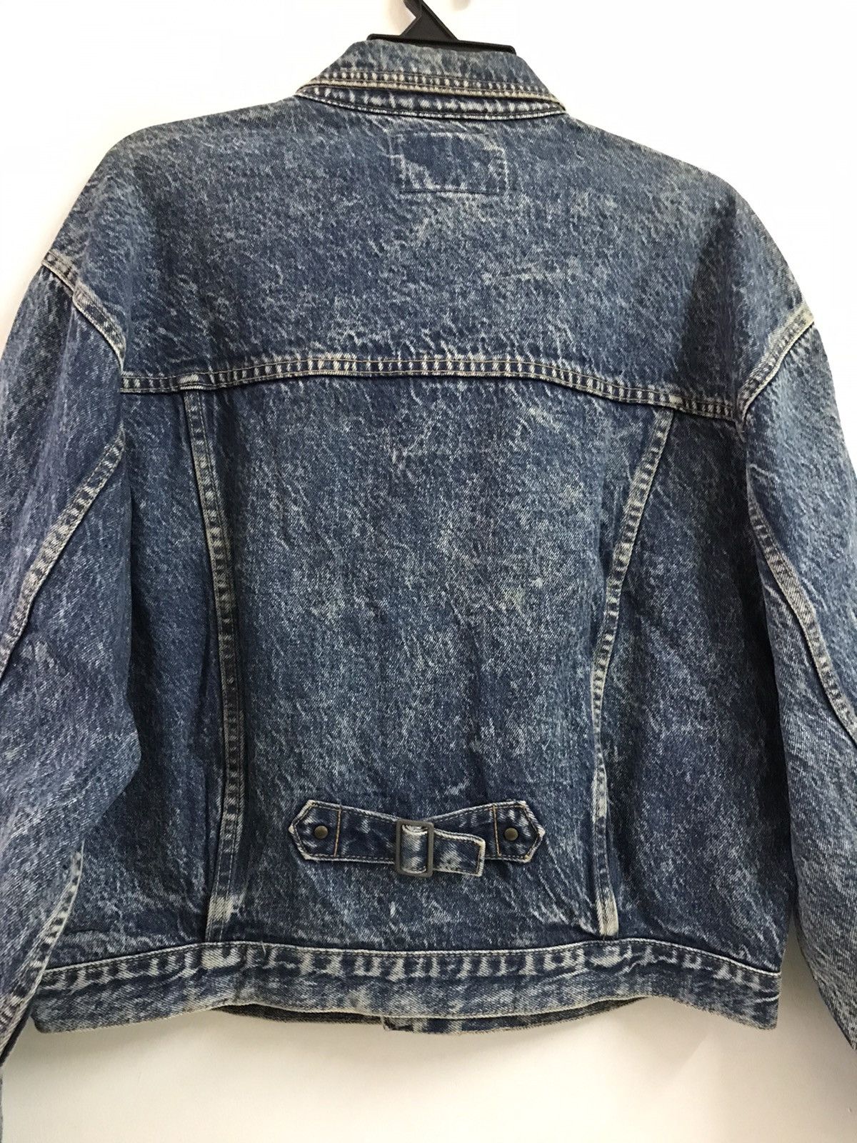 Big John × Vintage Vintage Big John Scoville Acid Wash Crop denim jacket Size US L / EU 52-54 / 3 - 10 Thumbnail