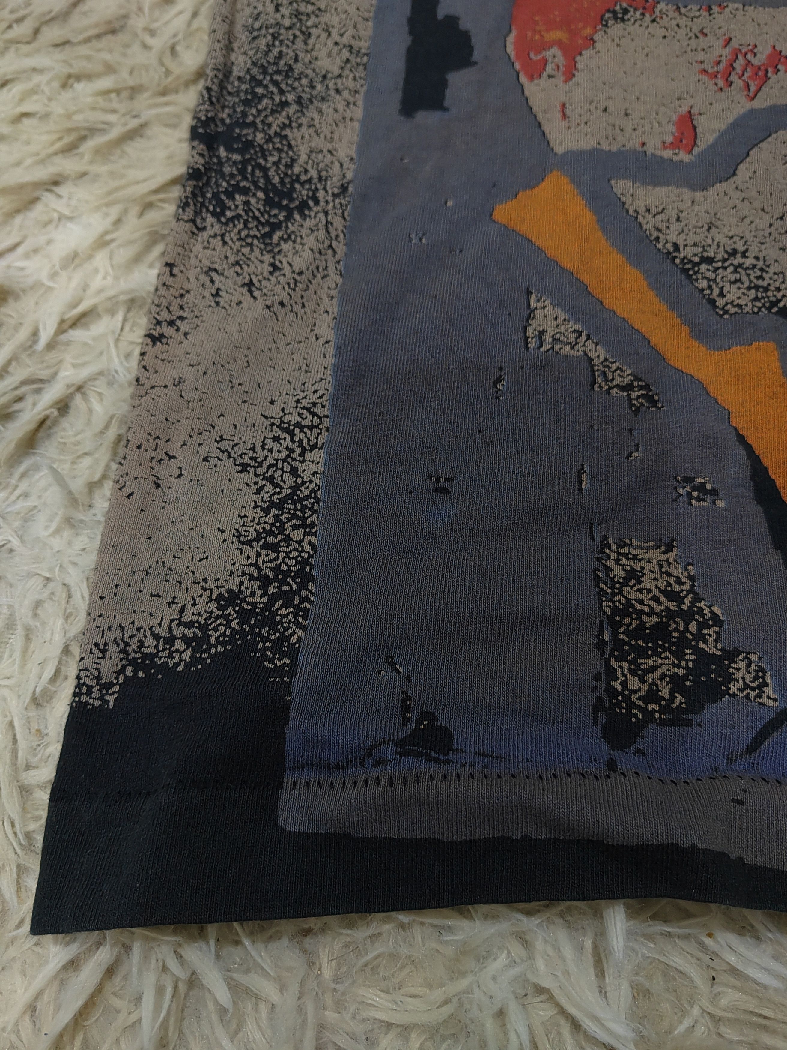 Vintage Vintage Tennismode Art Fullprint Mosqitohead Like Tshirt Size US L / EU 52-54 / 3 - 7 Thumbnail