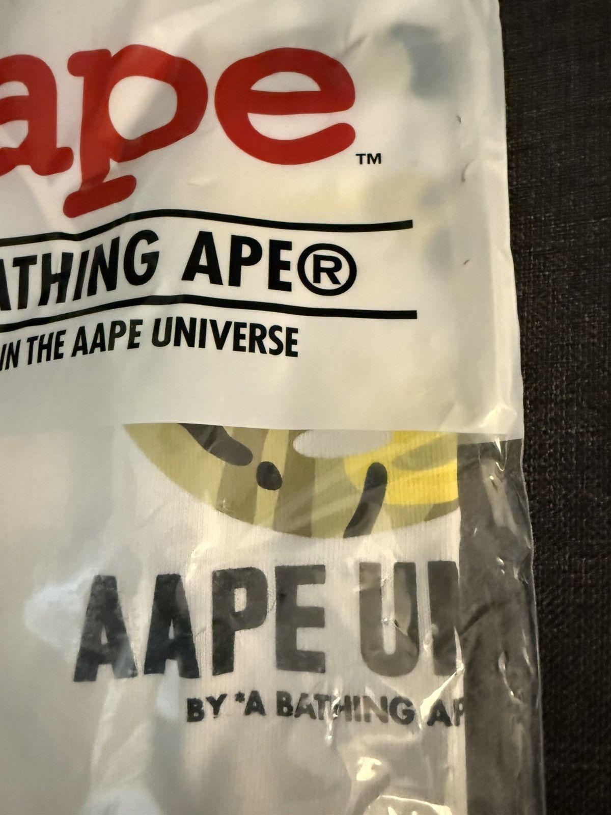 Aape AAPE Yellow Camo Logo Tee White Size US M / EU 48-50 / 2 - 3 Thumbnail