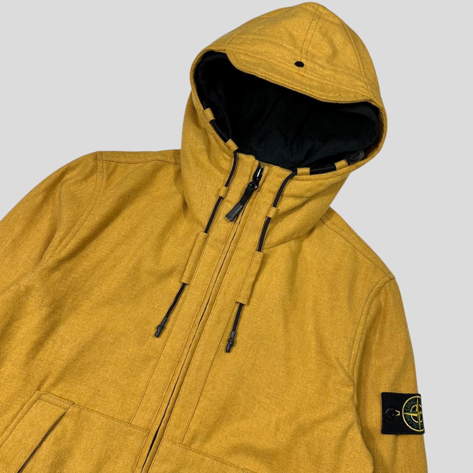 Stone Island Stone Island AW14 Mélange Wool Poly Double Hood Jacket - M Size US M / EU 48-50 / 2 - 2 Thumbnail