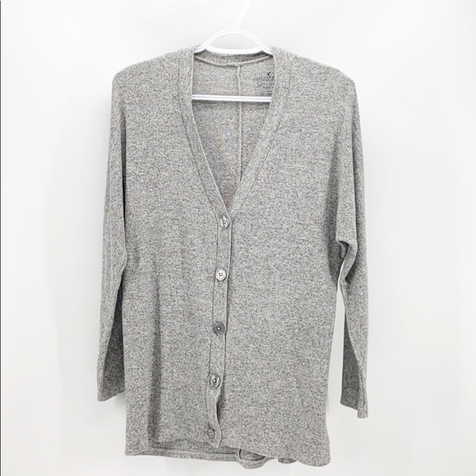 American Eagle Outfitters American Eagle soft Sexy black grey cardigan coastal Grandma Size XS / US 0-2 / IT 36-38 - 1 Thumbnail