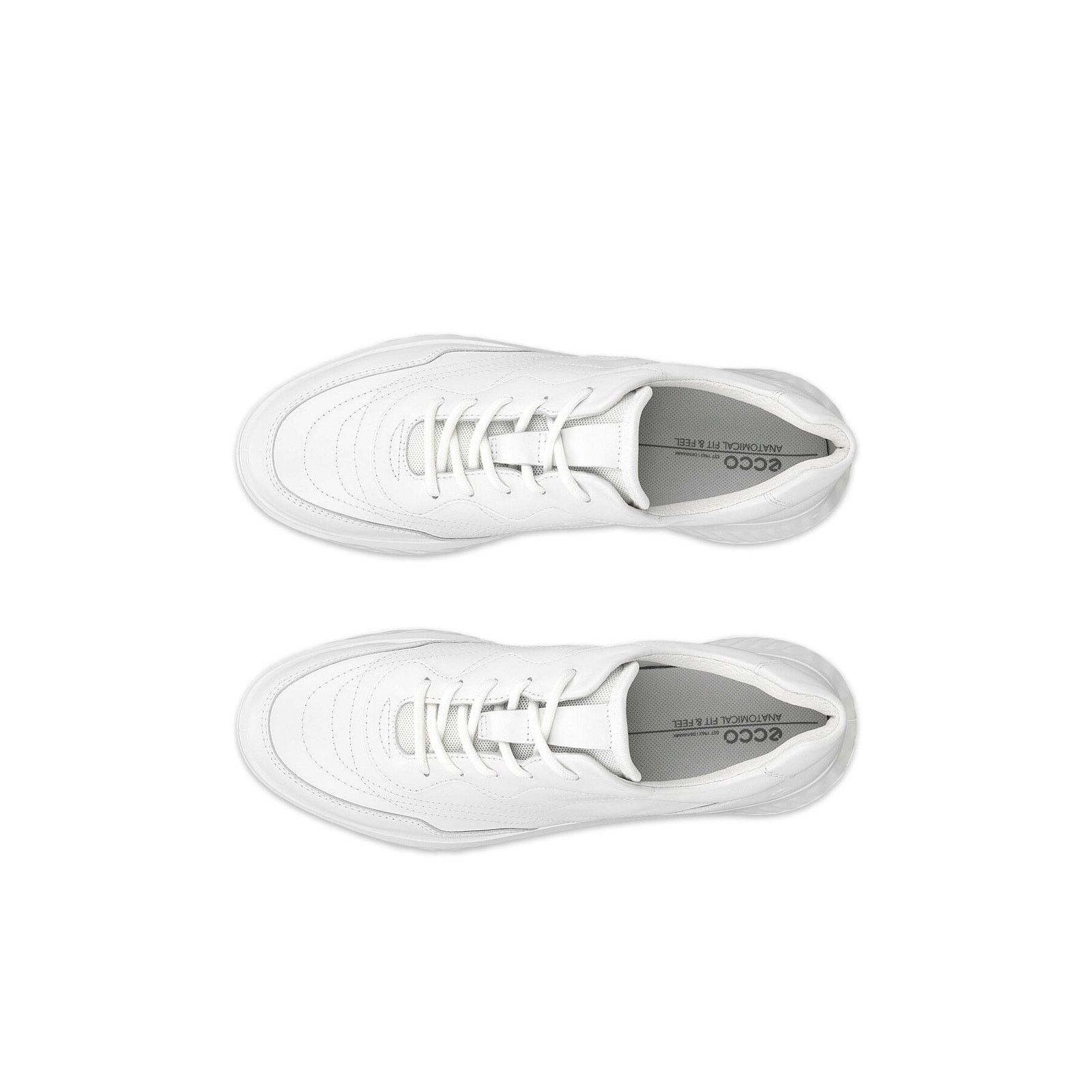 Ecco ECCO WOMEN'S 41 ATH-1FTR WHITE LEATHER SNEAKER NIB NO LID Size US 10.5 / IT 40.5 - 5 Thumbnail
