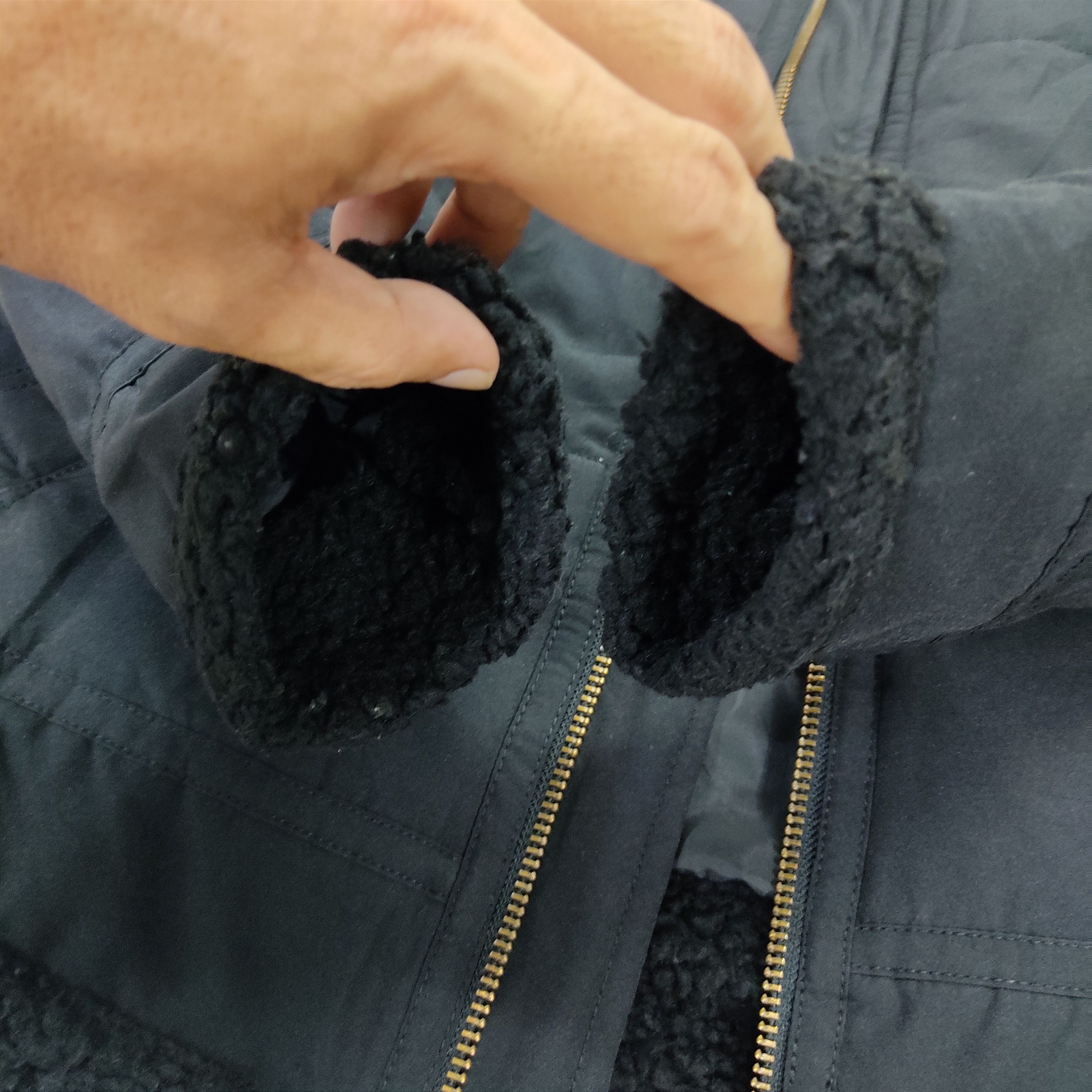 Avirex AVIREX Type B-3 Flight Bikers Black Rugged Jacket Size US M / EU 48-50 / 2 - 15 Thumbnail