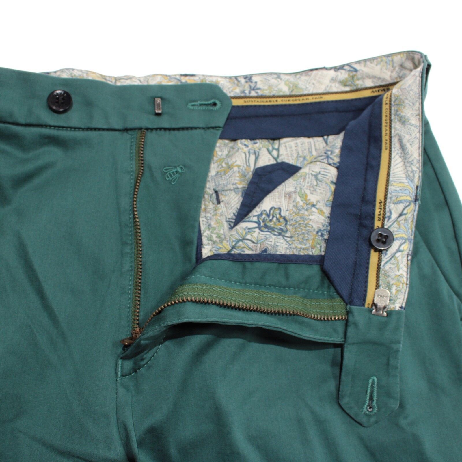 Other Meyer New with tags Chino Size 34 US In Green Size US 34 / EU 50 - 3 Thumbnail