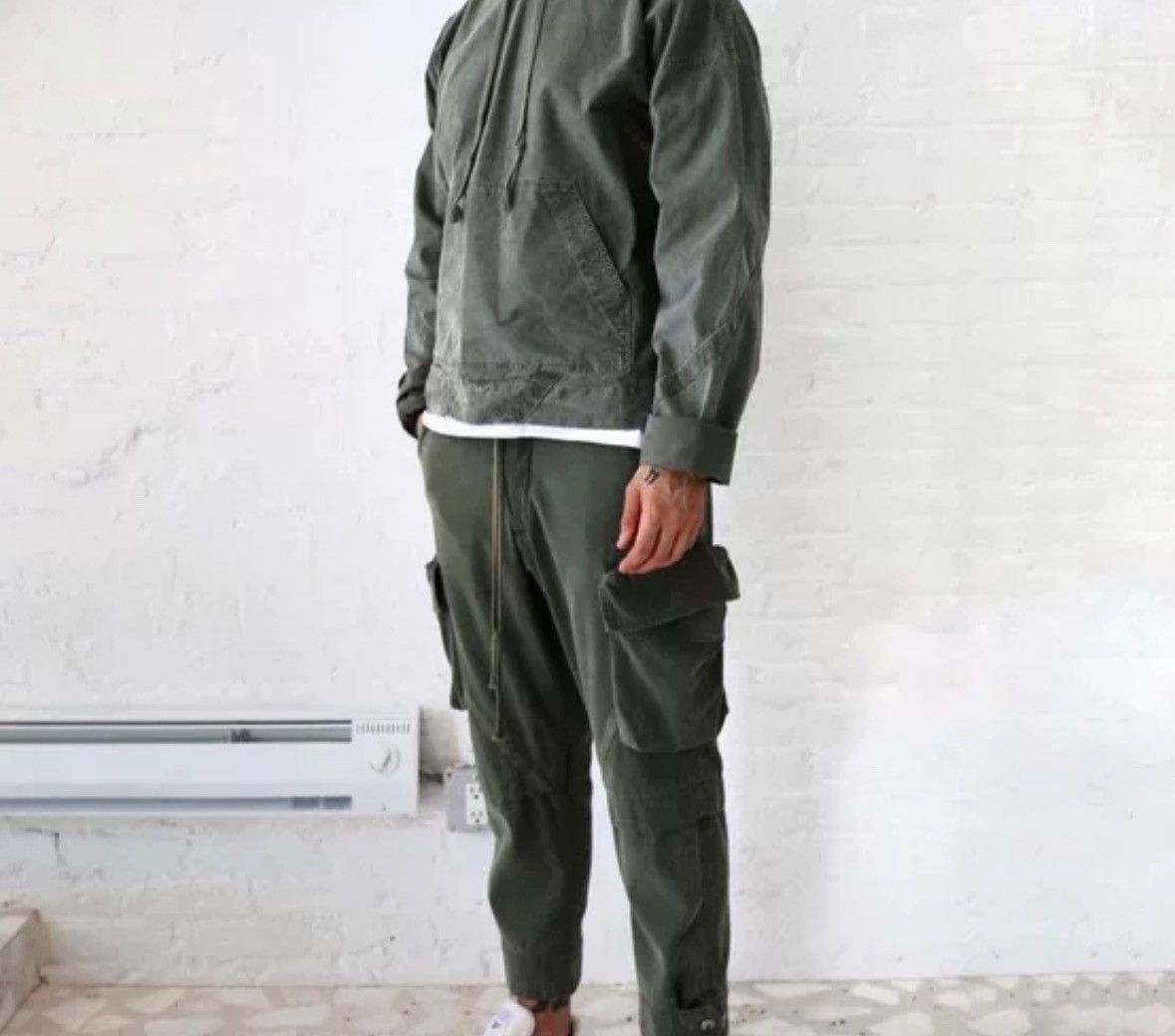 Greg Lauren Greg Lauren Old Army Cloth Hoodie2412-Nextarrow Size US L / EU 52-54 / 3 - 7 Thumbnail