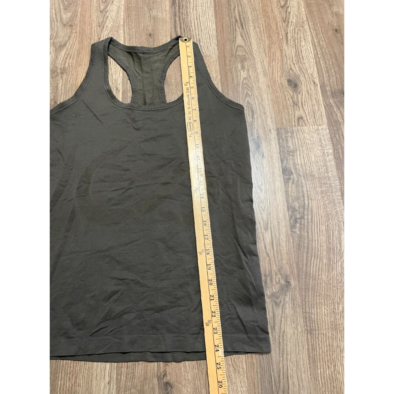Vintage Tank Top Women's M Green Racer Back Sleeveless Size M / US 6-8 / IT 42-44 - 5 Thumbnail