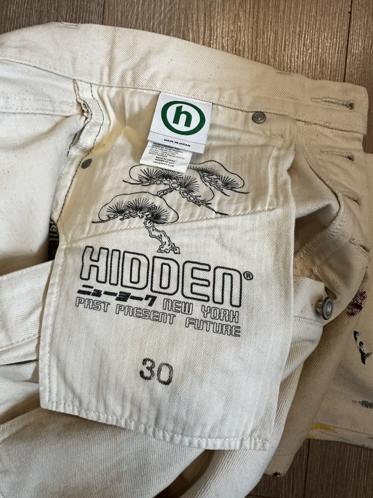 HIDDEN HIDDEN NY JAPANESE DENIM Size US 30 / EU 46 - 7 Thumbnail