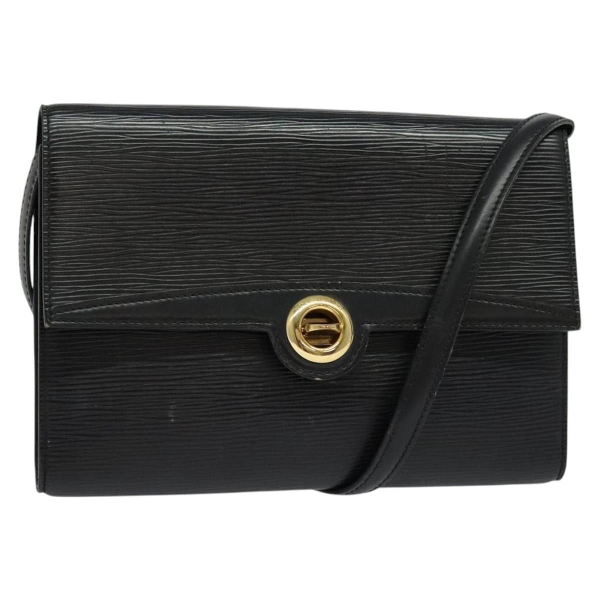 Louis Vuitton LOUIS VUITTON Epi Pochette Arche Shoulder Bag Black Noir Size ONE SIZE - 1 Thumbnail