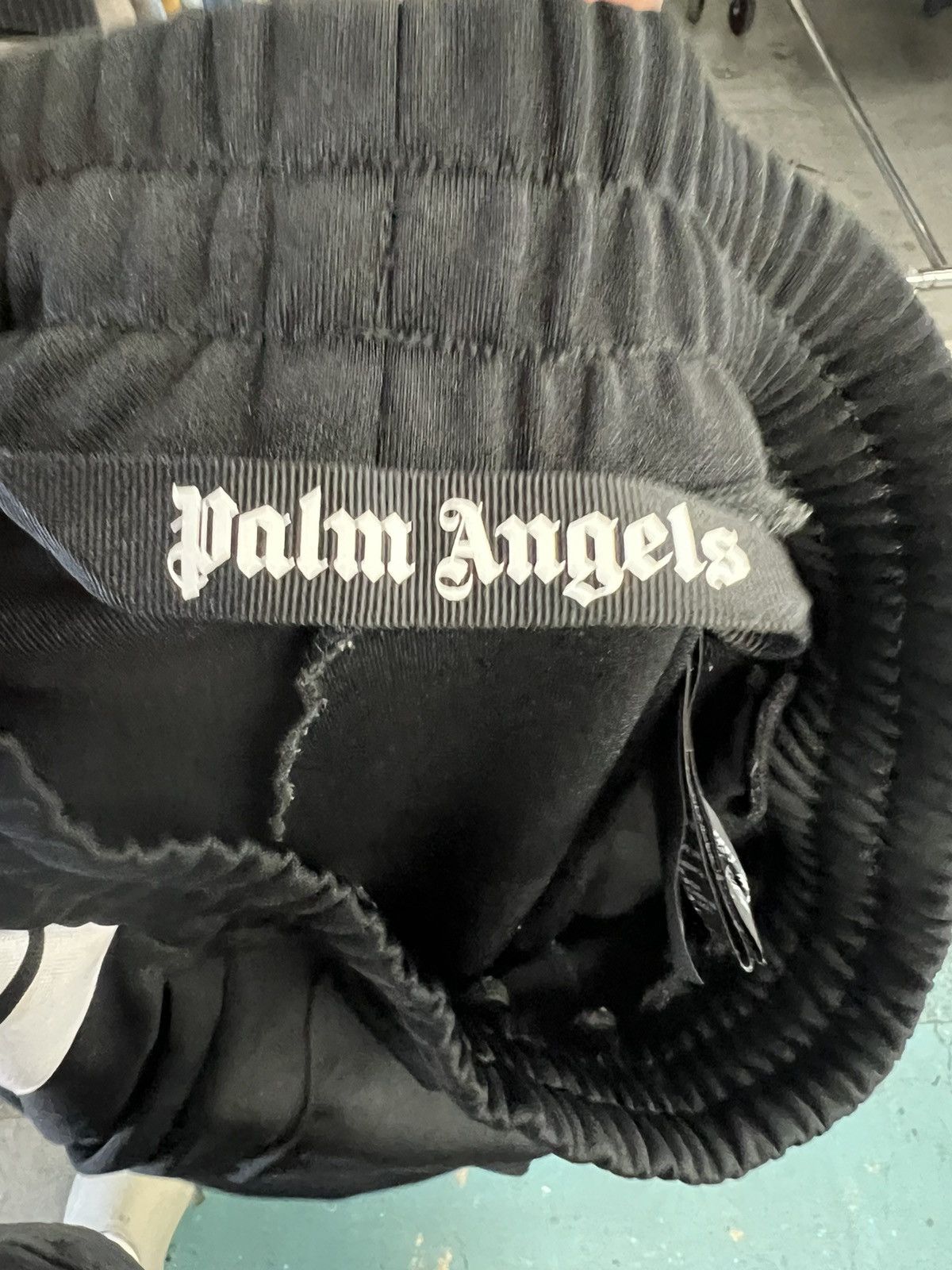 Palm Angels Palm Angels black/white track pants Size US 34 / EU 50 - 6 Thumbnail