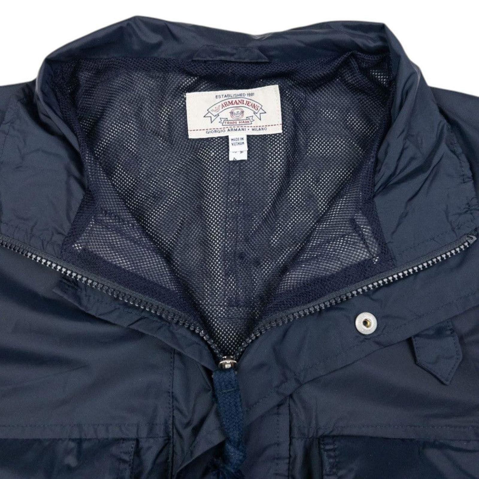 Armani Vintage Armani Jeans Lightweight Cargo Jacket Size XL Size US XL / EU 56 / 4 - 4 Thumbnail