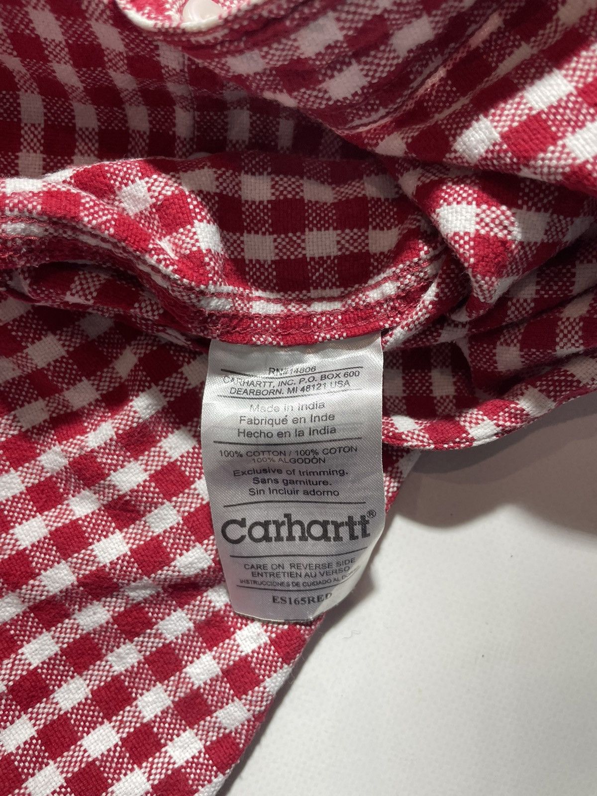 Carhartt Vintage Carhartt Plaid Shirt Size US M / EU 48-50 / 2 - 13 Thumbnail