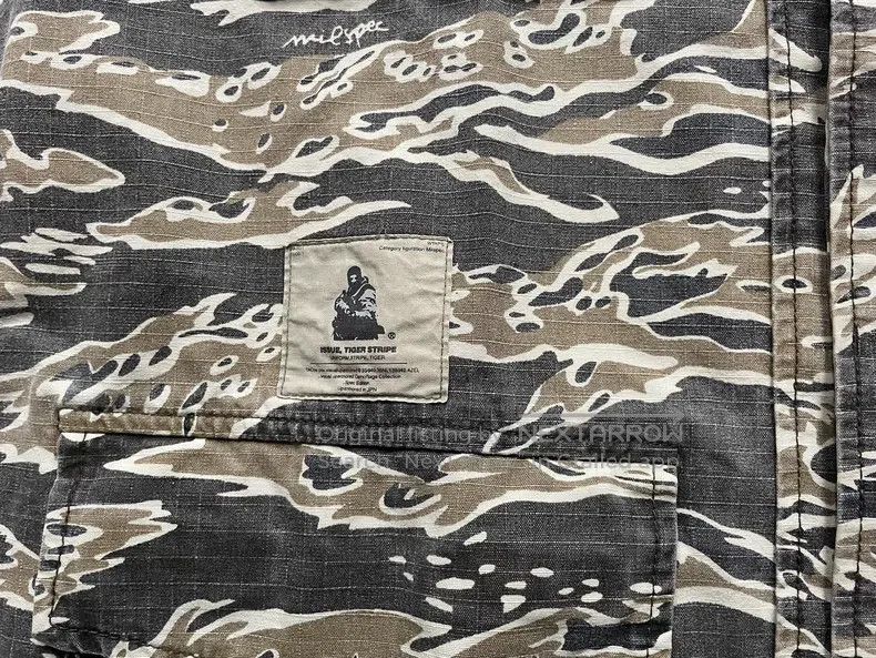 Wtaps Wtaps Tiger stripe camouflage short sleeve shirt Size US XL / EU 56 / 4 - 4 Thumbnail
