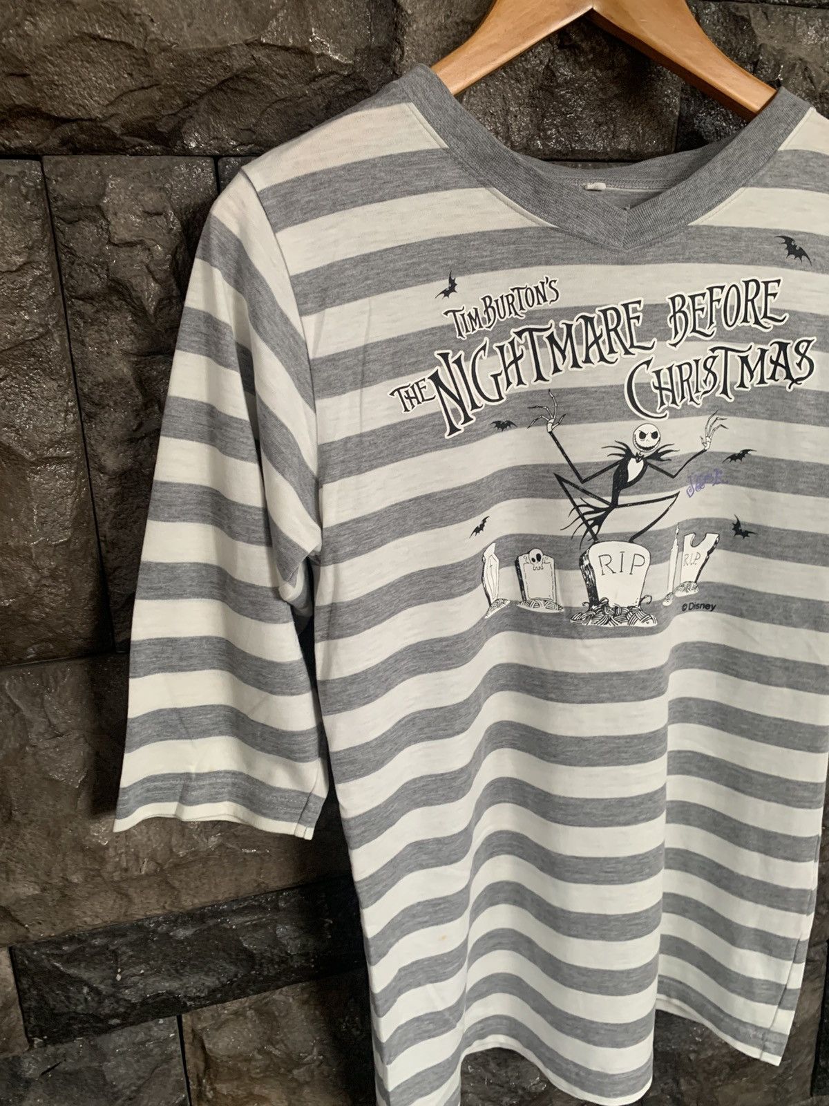 Monies Vintage Nightmare Before Christmas Horror Gothic Movie Tees Size US M / EU 48-50 / 2 - 5 Thumbnail