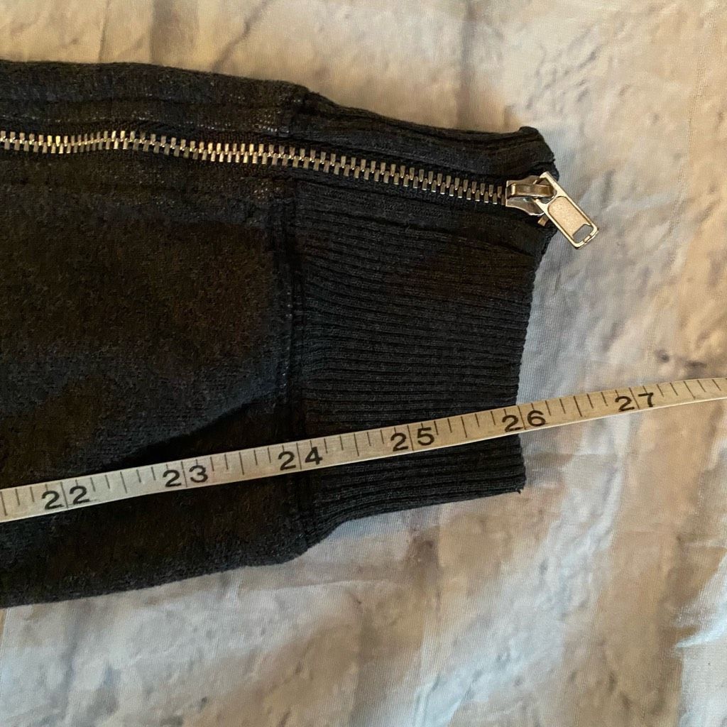 American Eagle Outfitters Aerie women XS pull on jogger sweatpants grey w/zipper botto Size 26" / US 2 / IT 38 - 11 Thumbnail