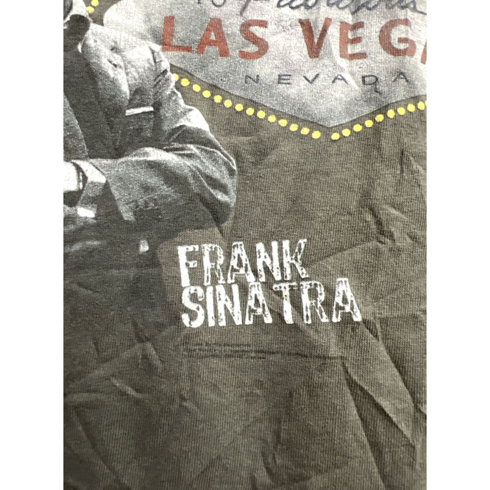 Vintage Frank Sinatra - Welcome to Las Vegas Sign Shirt - Mens M Zion Rootwear T31 Size US M / EU 48-50 / 2 - 2 Thumbnail