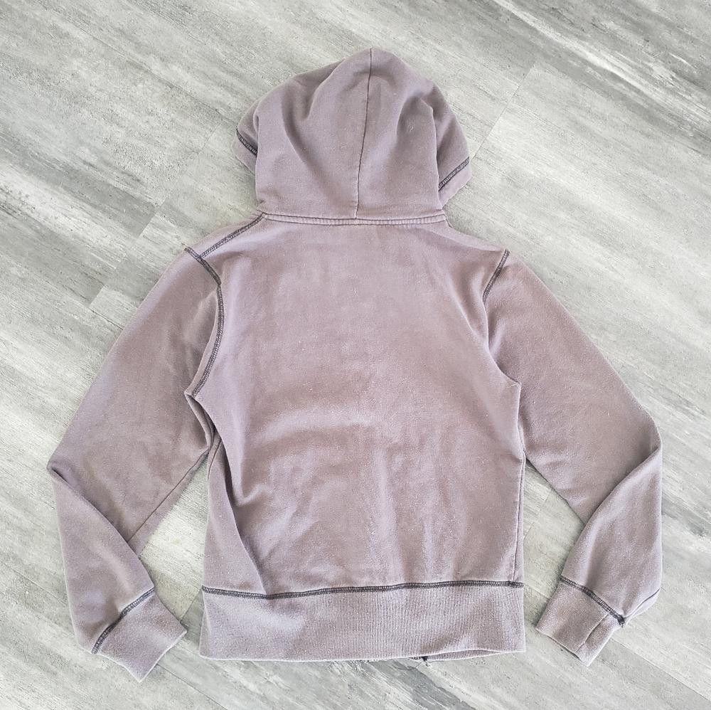 Designer Light Chocolate Blue84 Hooded Zip Up Size S / US 4 / IT 40 - 2 Thumbnail
