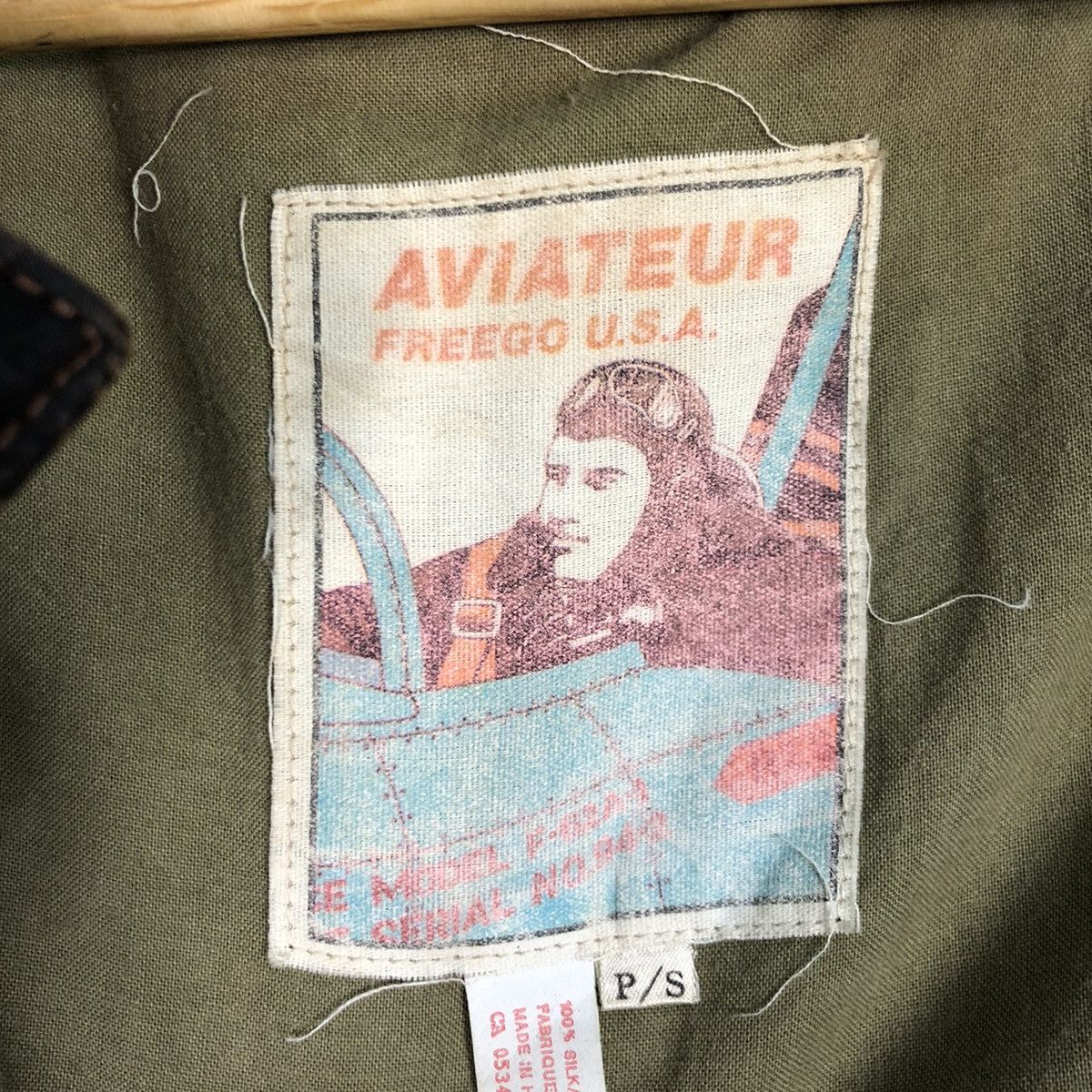 Aviator Nation × Vintage ❤️‍🔥SEND OFFER ❤️‍🔥Vintage 80s Aviateur Military Vests Jacket Size US S / EU 44-46 / 1 - 14 Thumbnail