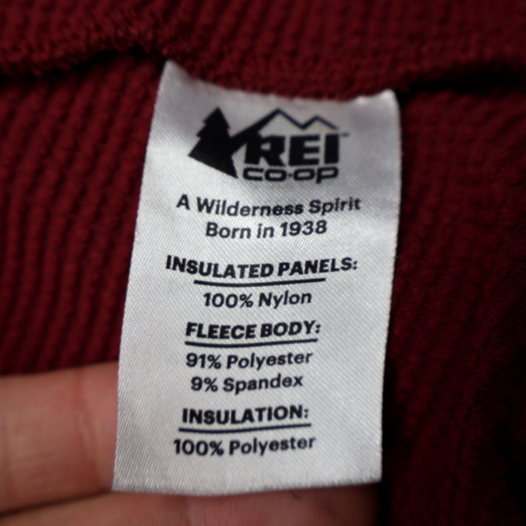 Vintage REI Jacket Womens M Red Insulated Full Zip Windbreaker Rain Huff Ripstop Lightweight Windbreaker Jacket Slimming Collared Activewear Casual Travel Size M / US 6-8 / IT 42-44 - 7 Thumbnail