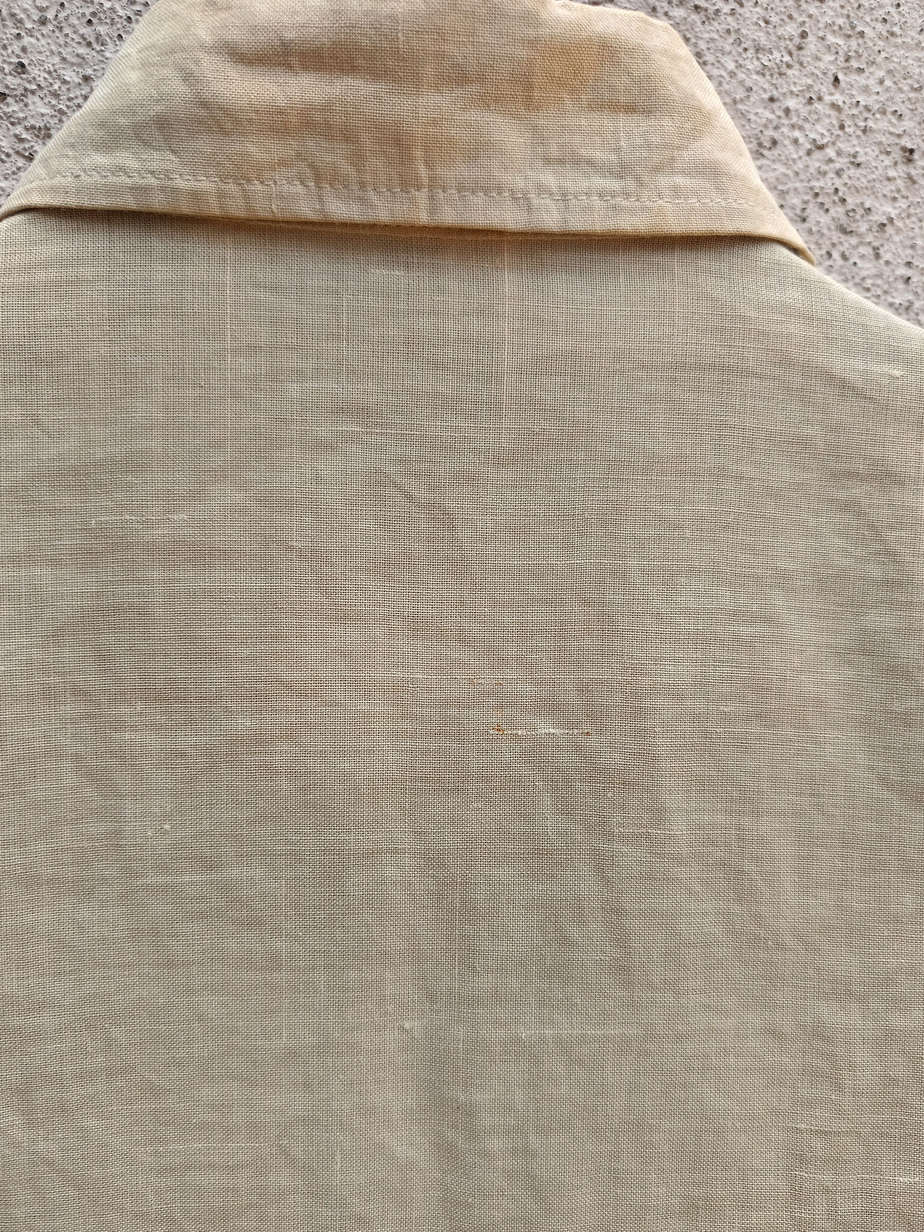 Versace Jeans Couture 90's VERSACE JEANS COUTURE VINTAGE SHIRT BUTTON UP LINEN Size US L / EU 52-54 / 3 - 6 Thumbnail