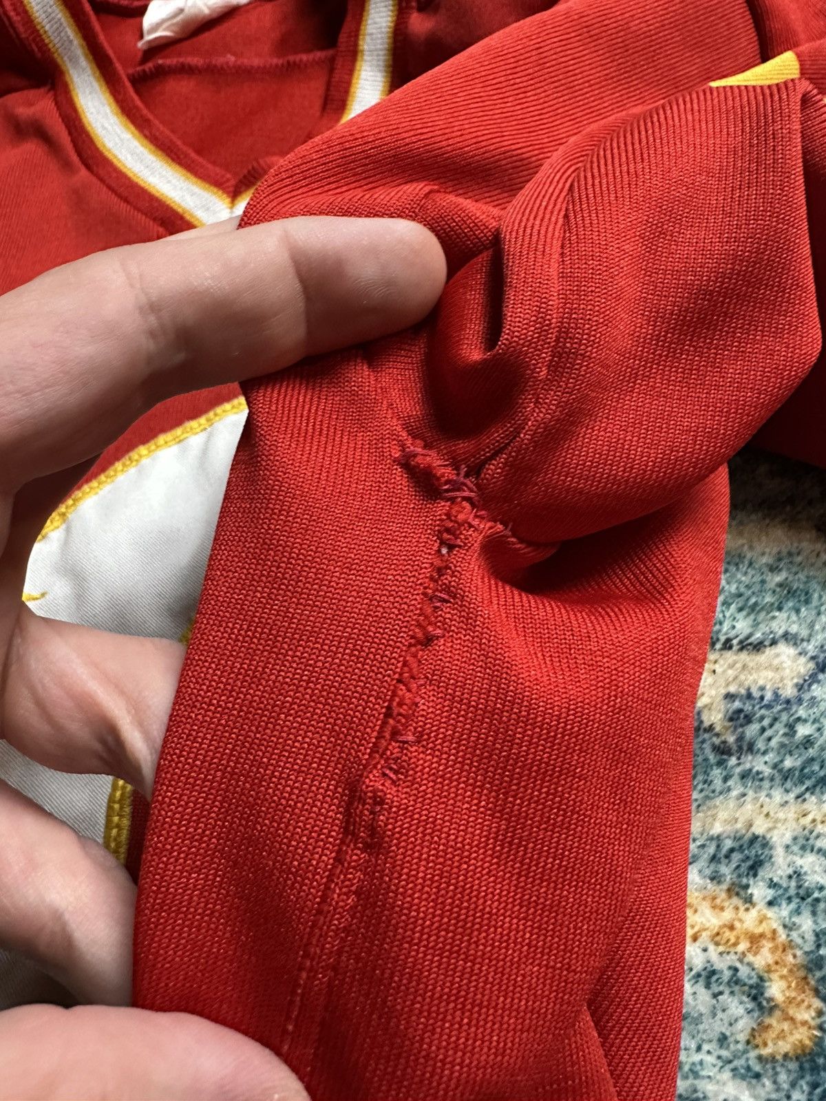 NHL × Vintage Vintage 80s NHL Calgary Flames Hockey Jersey Medium Size US M / EU 48-50 / 2 - 11 Thumbnail