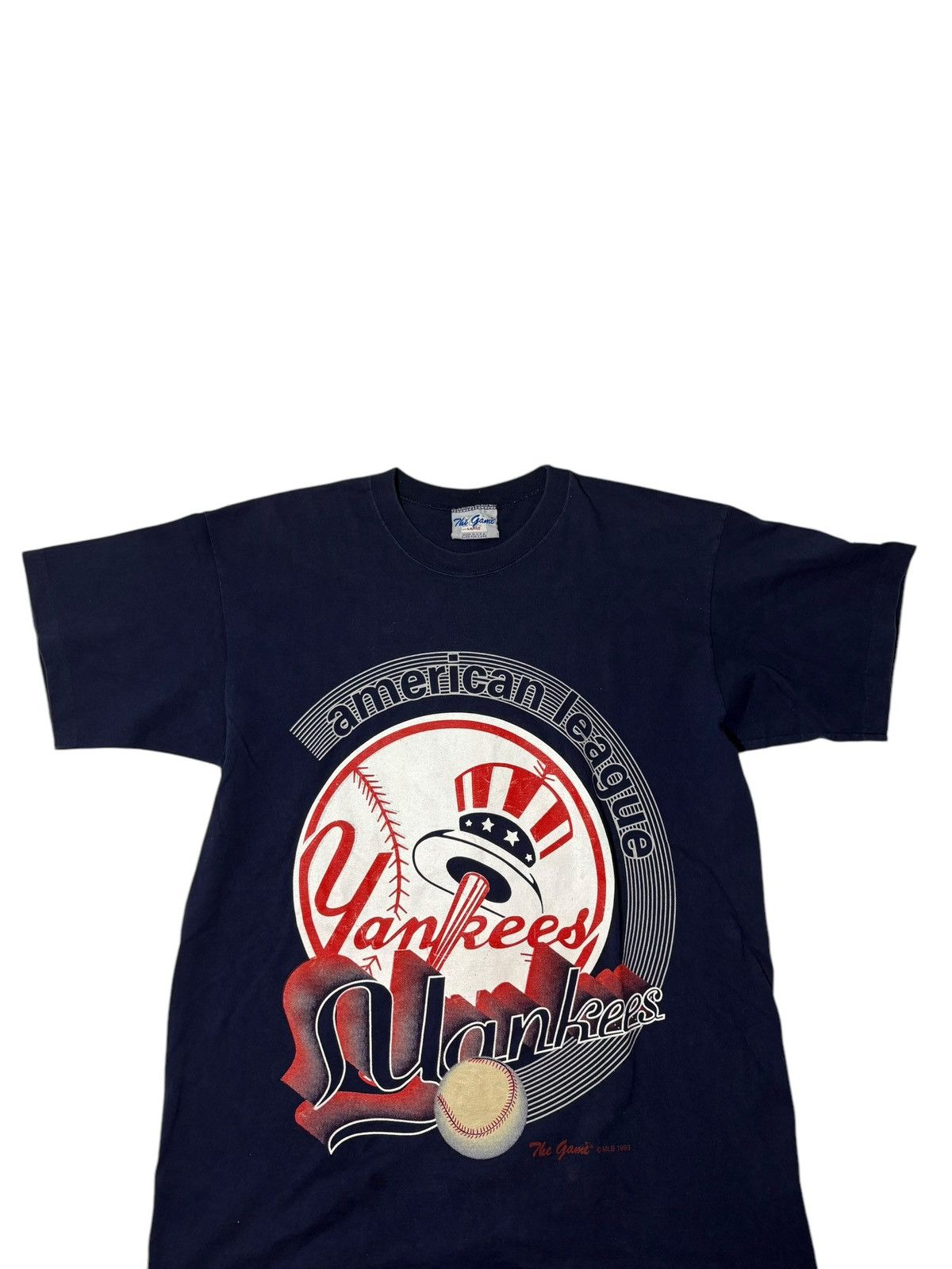 New York Yankees Vintage 1993 New York Yankees Big logo shirt Size US L / EU 52-54 / 3 - 1 Thumbnail
