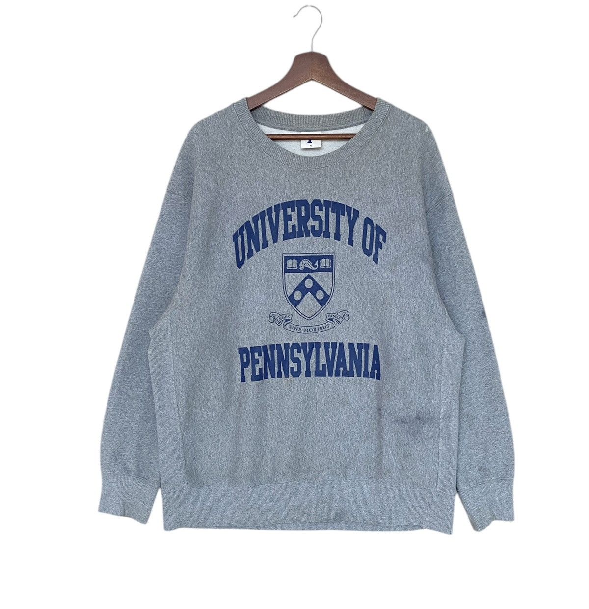 GU Brand GU University Of Pennsylvania Sweatshirt 2000s Size US XL / EU 56 / 4 - 1 Thumbnail
