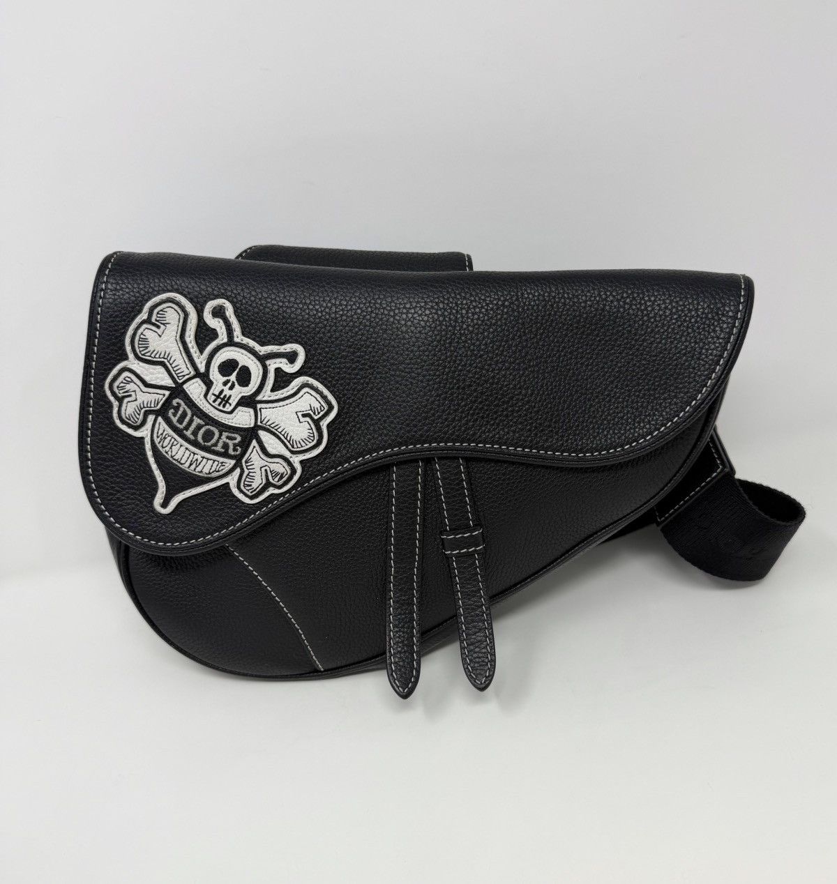 Dior × Stussy Dior x Shawn Stussy Saddle Crossbody Leather Bag Size ONE SIZE - 1 Thumbnail