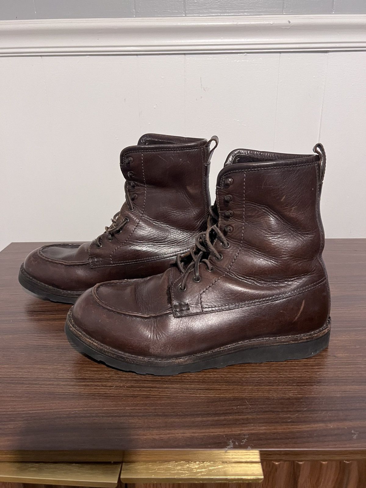 Bottega Veneta Vintage Bottega Hiking Boots Size US 12 / EU 45 - 3 Thumbnail
