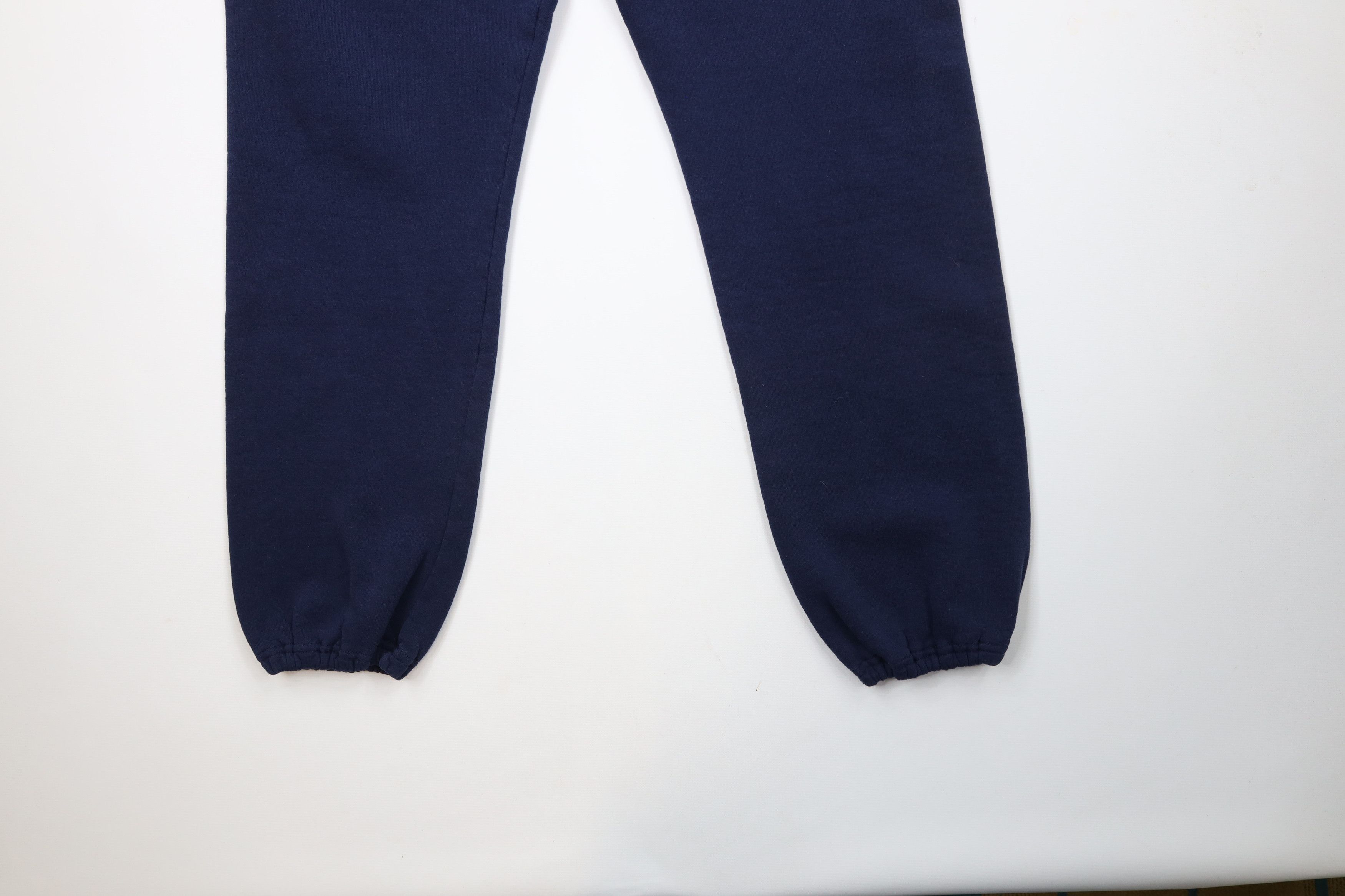 Russell Athletic × Vintage Vintage 90s Russell Athletic Cuffed Sweatpants Joggers Blue Size US 38 / EU 54 - 13 Thumbnail