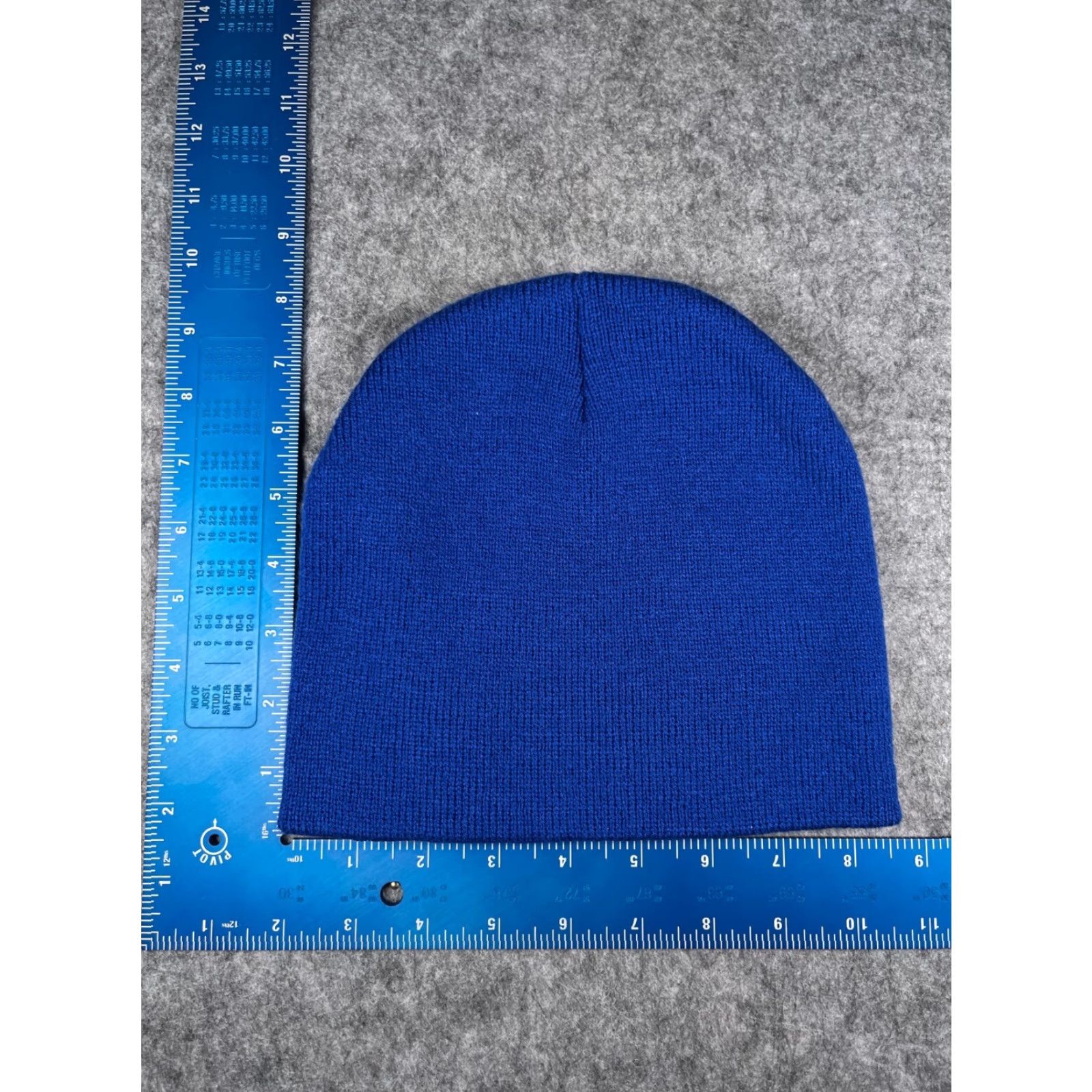 Vintage Promo Headwear Beanie Adult One Size Blue Knit 100% Acrylic Riviera Maya Beach Toque Casual Travel Men/Women Size ONE SIZE - 4 Thumbnail