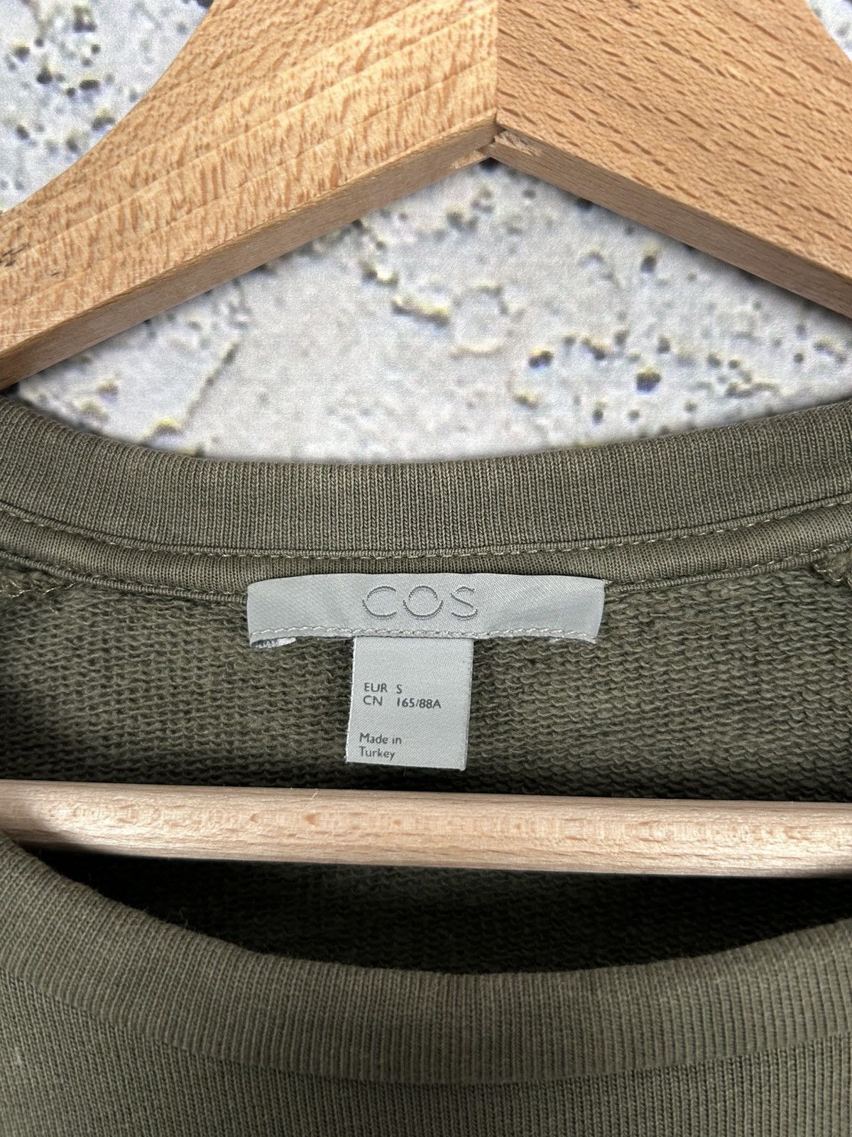 Cos COS Minimalist Scandinavian Designer Crewneck Boxy Baggy Size US S / EU 44-46 / 1 - 6 Thumbnail