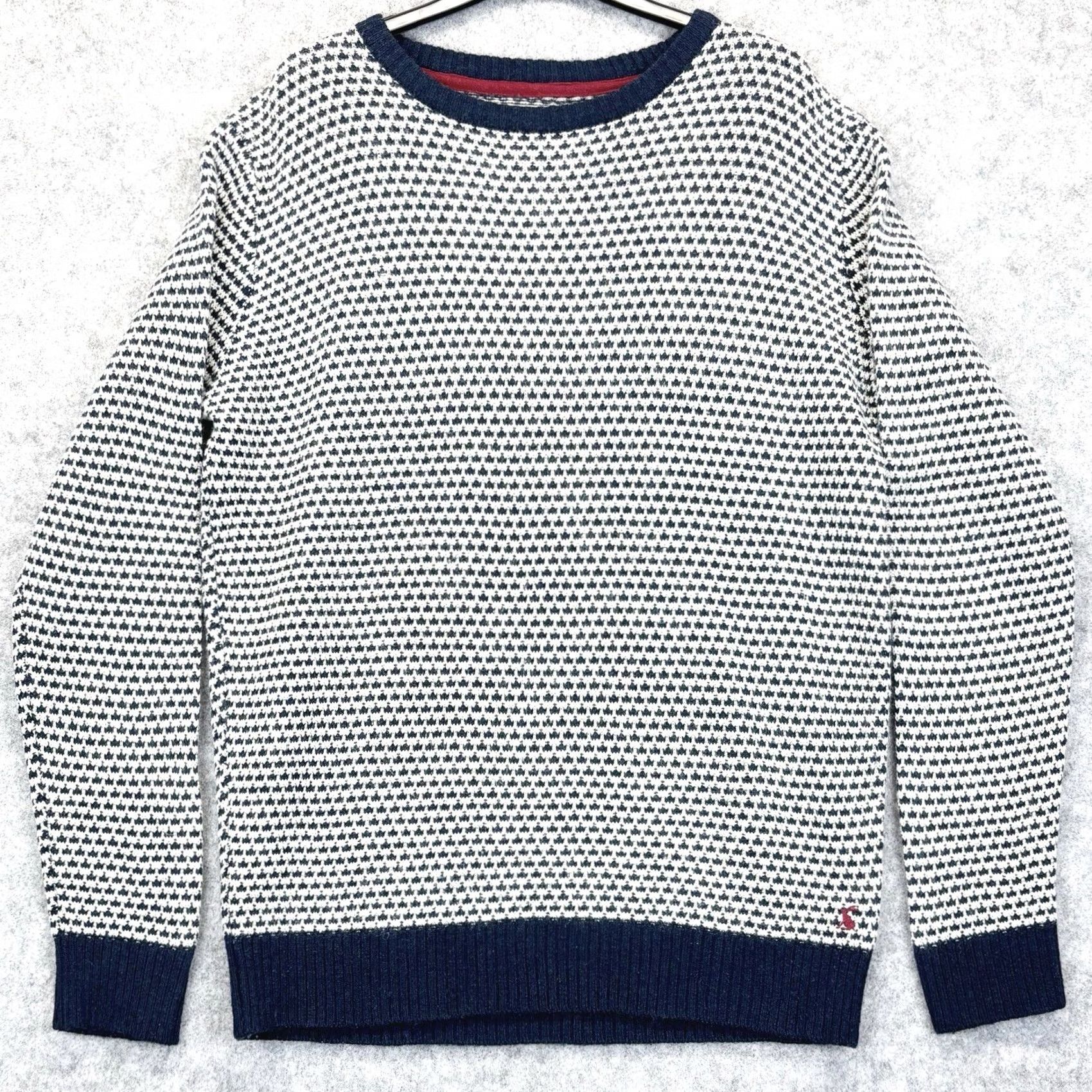 Vintage VINTAGE Joules Heacham Lambswool Jumper Navy Mix Wool Acrylic Round Neck Mens L Size US L / EU 52-54 / 3 - 2 Thumbnail